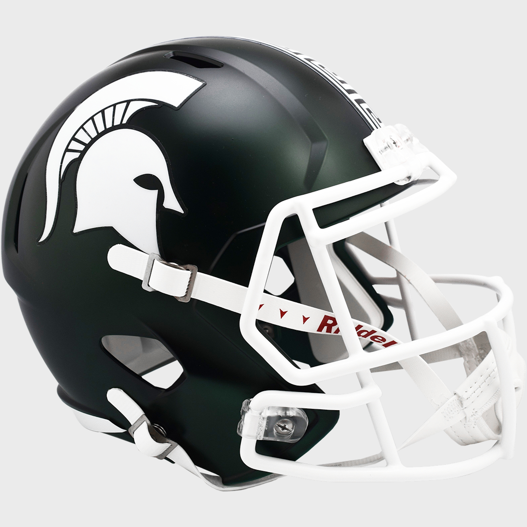 Michigan State Spartans Speed Replica Football Helmet Satin Green