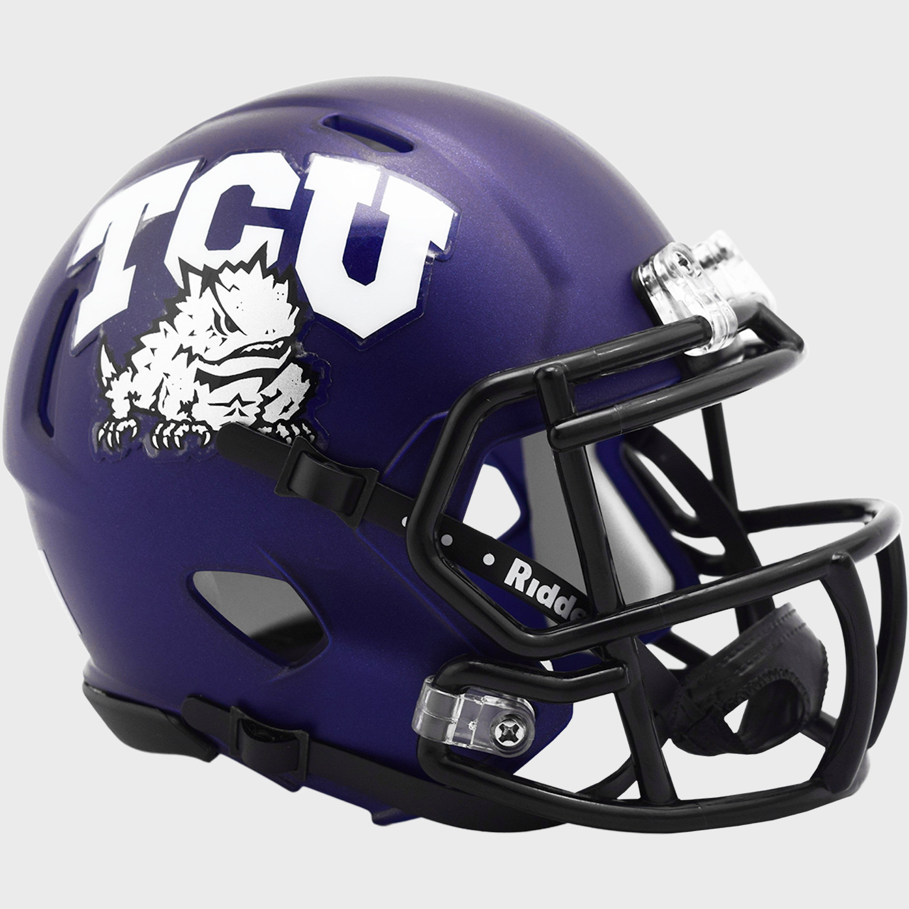 TCU Horned Frogs NCAA Mini Speed Football Helmet Satin Purple