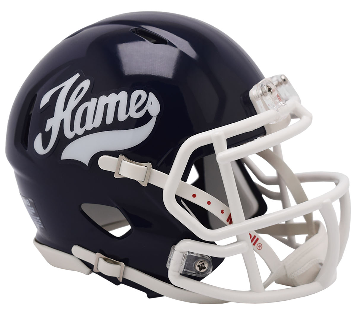 Liberty Flames NCAA Mini Speed Football Helmet Flames