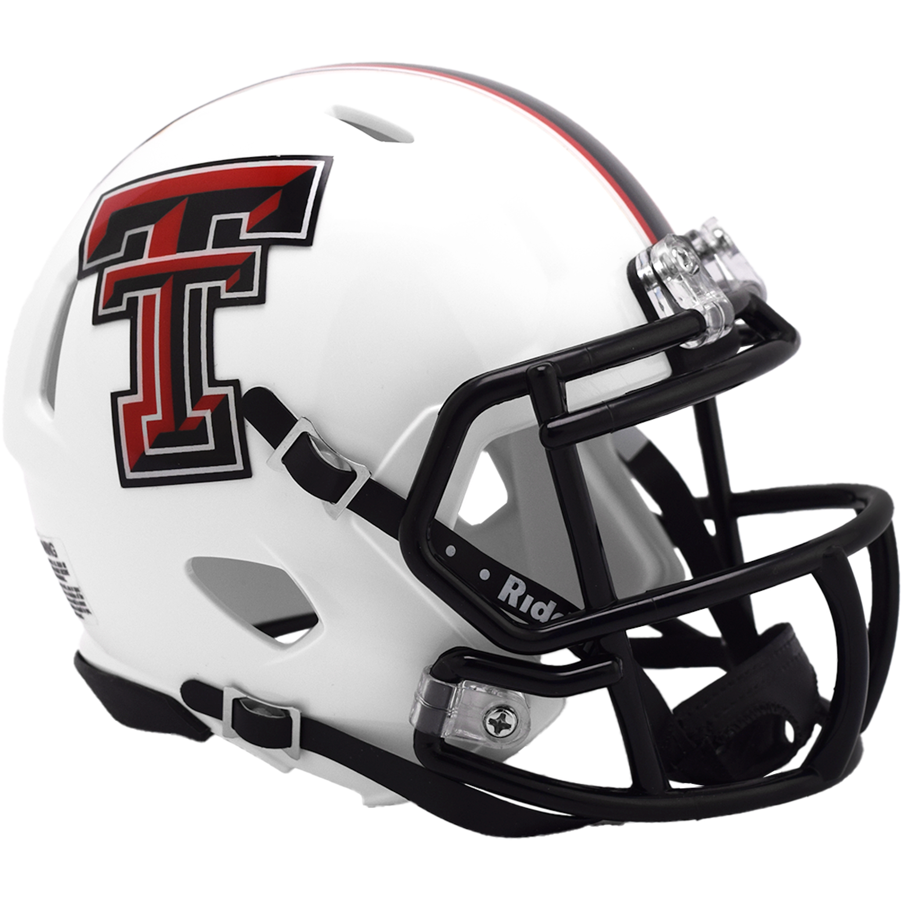 Texas Tech Red Raiders NCAA Mini Speed Football Helmet 2024 White