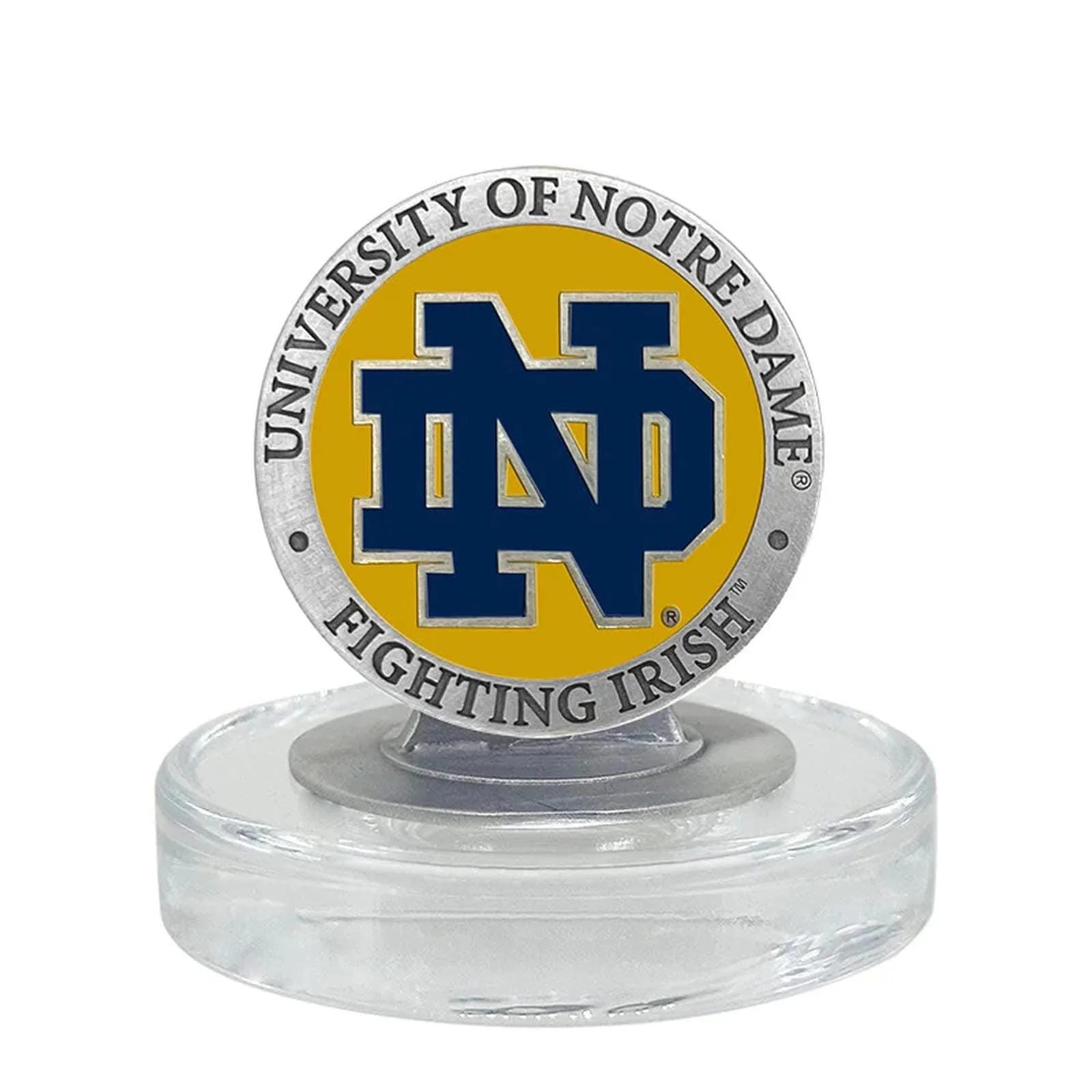 University of Notre Dame Heritage Decanter with 3D Top
