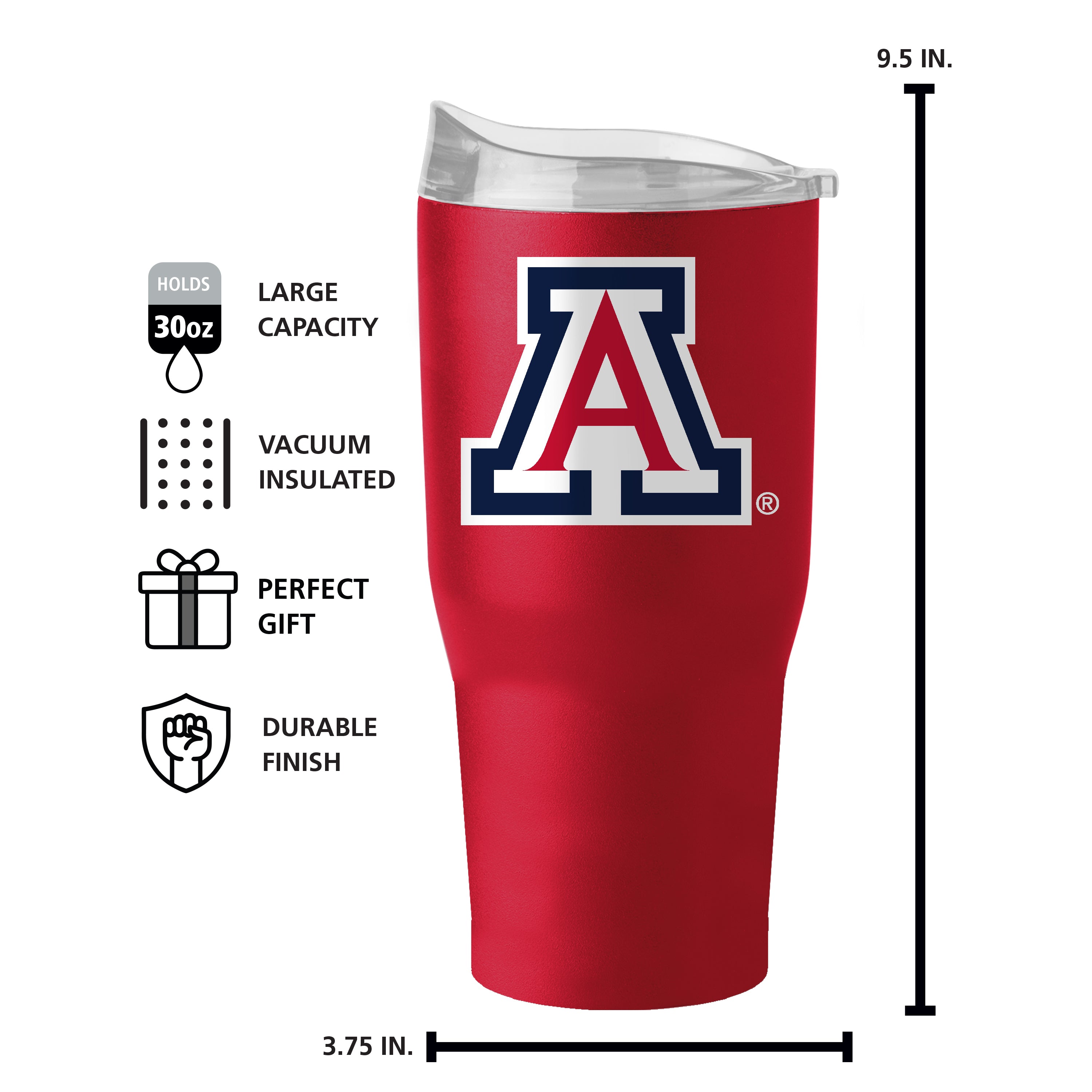Arizona 30oz Flipside Powder Coat Tumbler