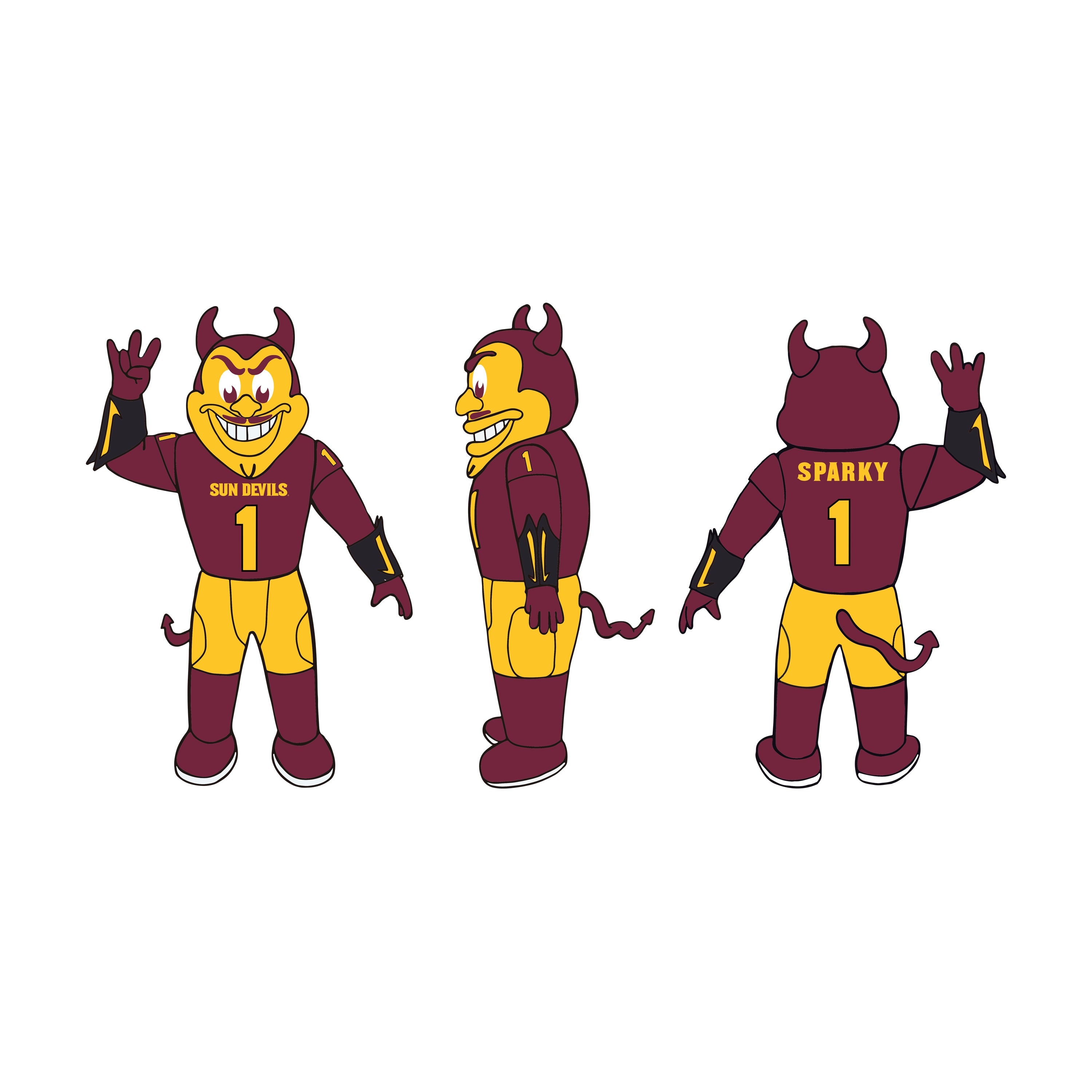 Arizona State Sun Devils 7ft Yard Inflatable Mascot