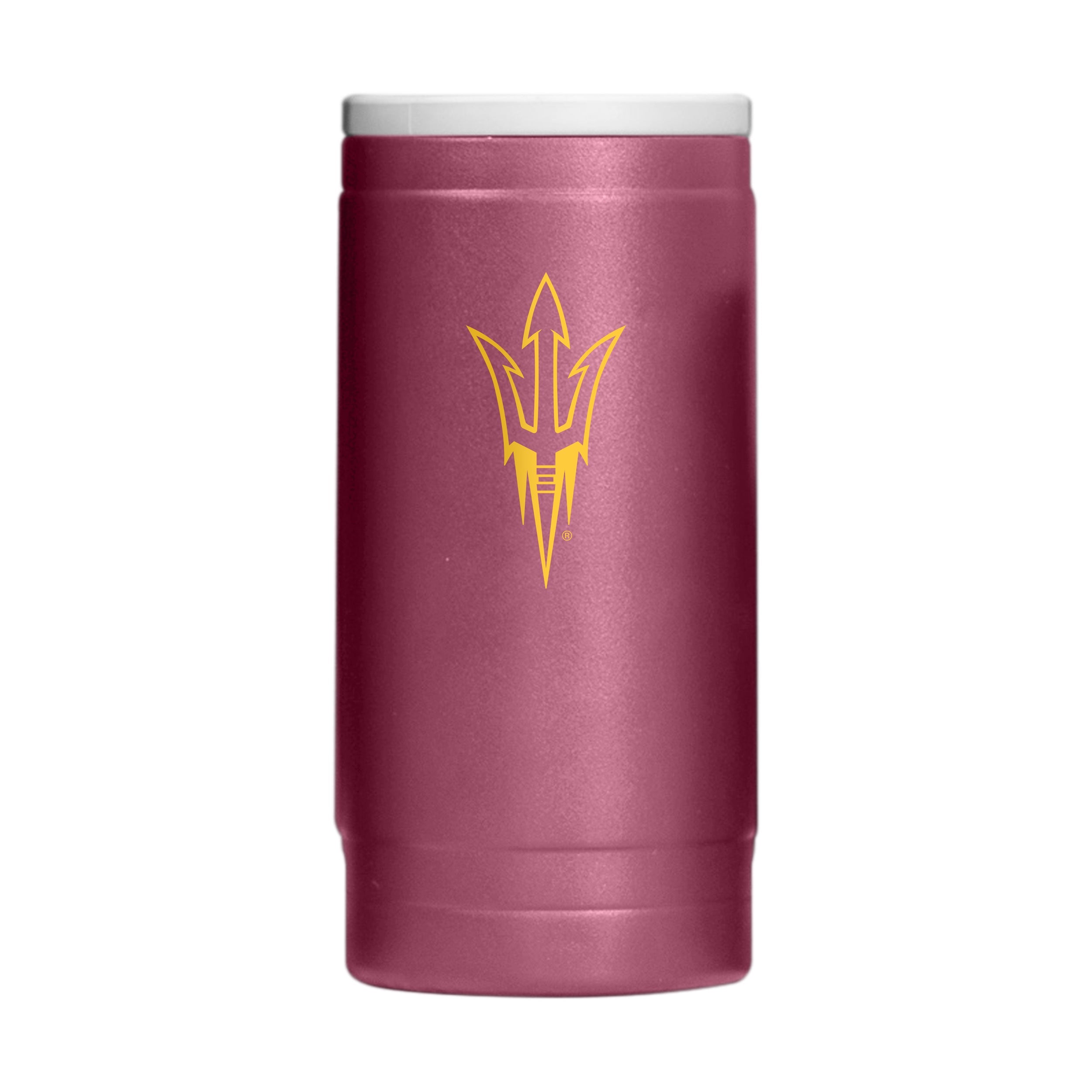 Arizona State Flipside Powder Coat Slim Can Coolie