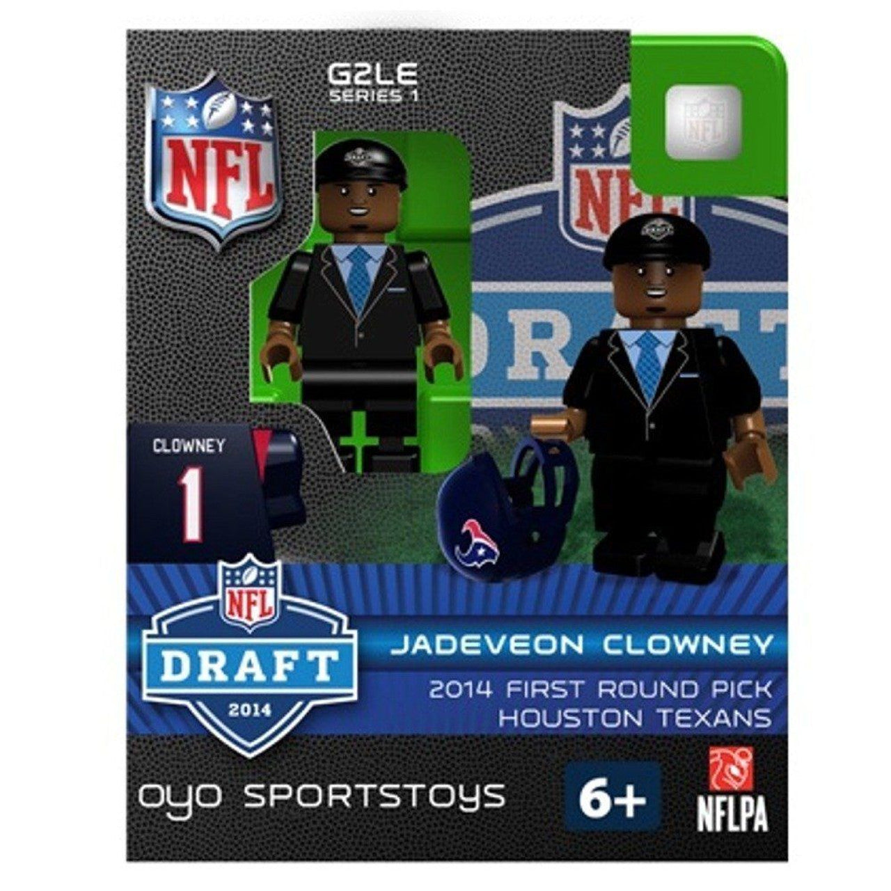 Houston Texans Jadeveon Clowney OYO Sportstoys First Round Draft Pick Figure - Sports Collectibles, Sports Memorabilia, Sports Fan Shop, Sports Gifts