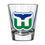 Hartford Whalers Full Color 2oz Gameday Shot Glass