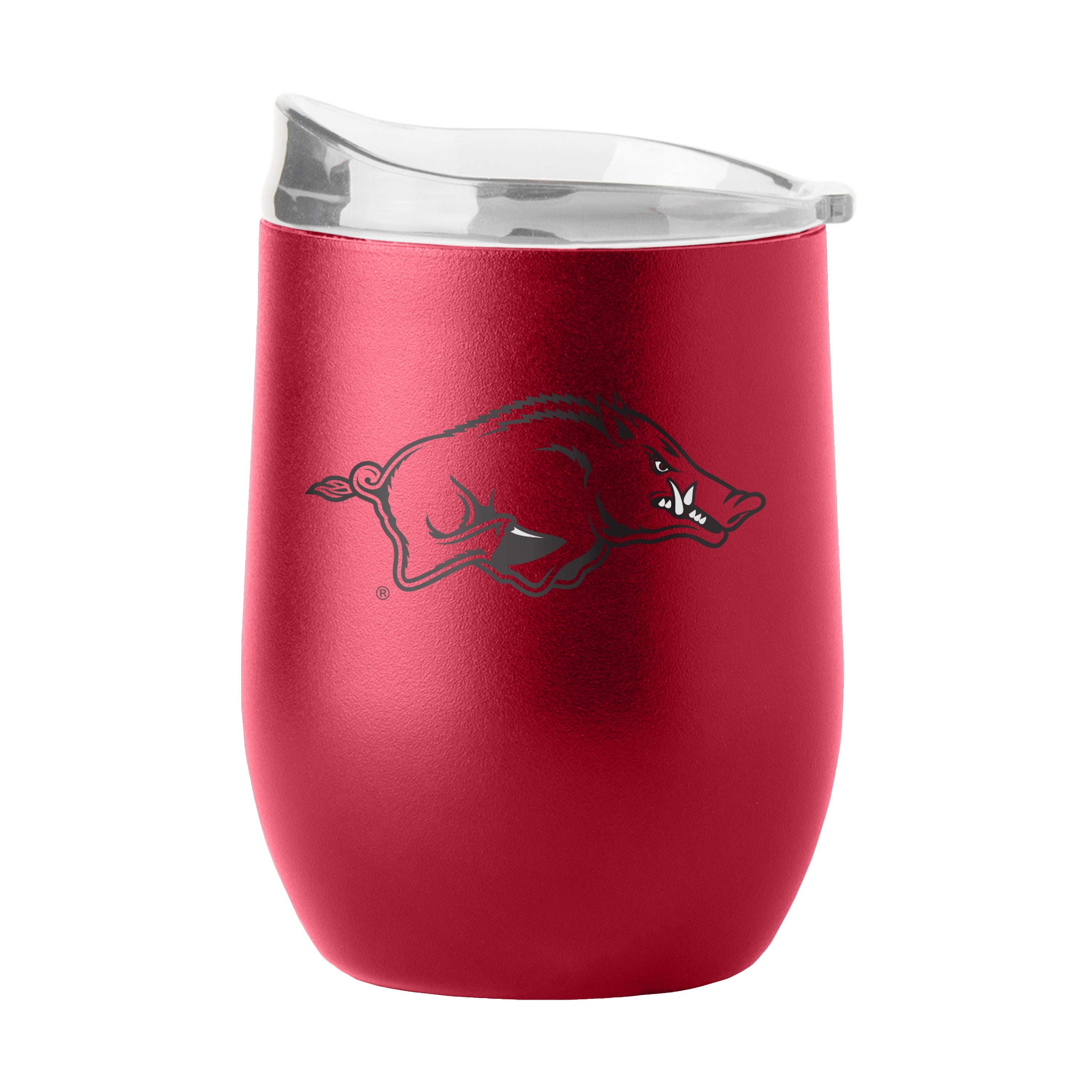 Arkansas 16oz Flipside Powder Coat Curved Beverage