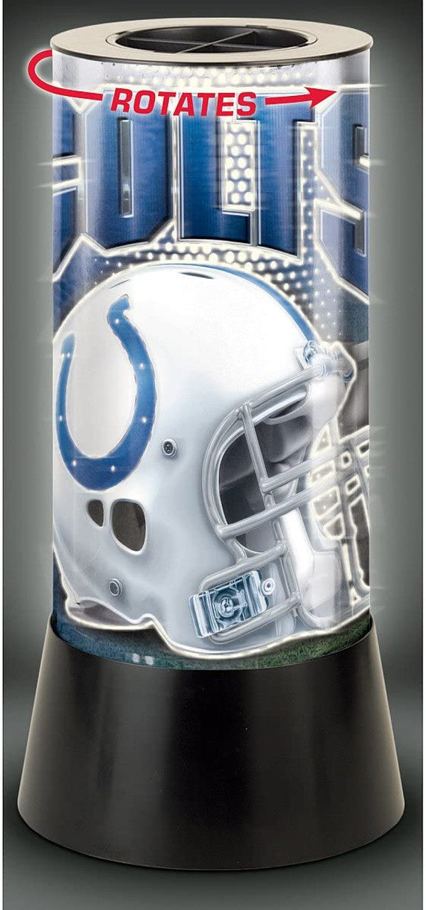 Indianapolis Colts Lamp Rotating Desk Style - Sports Collectibles, Sports Memorabilia, Sports Fan Shop, Sports Gifts