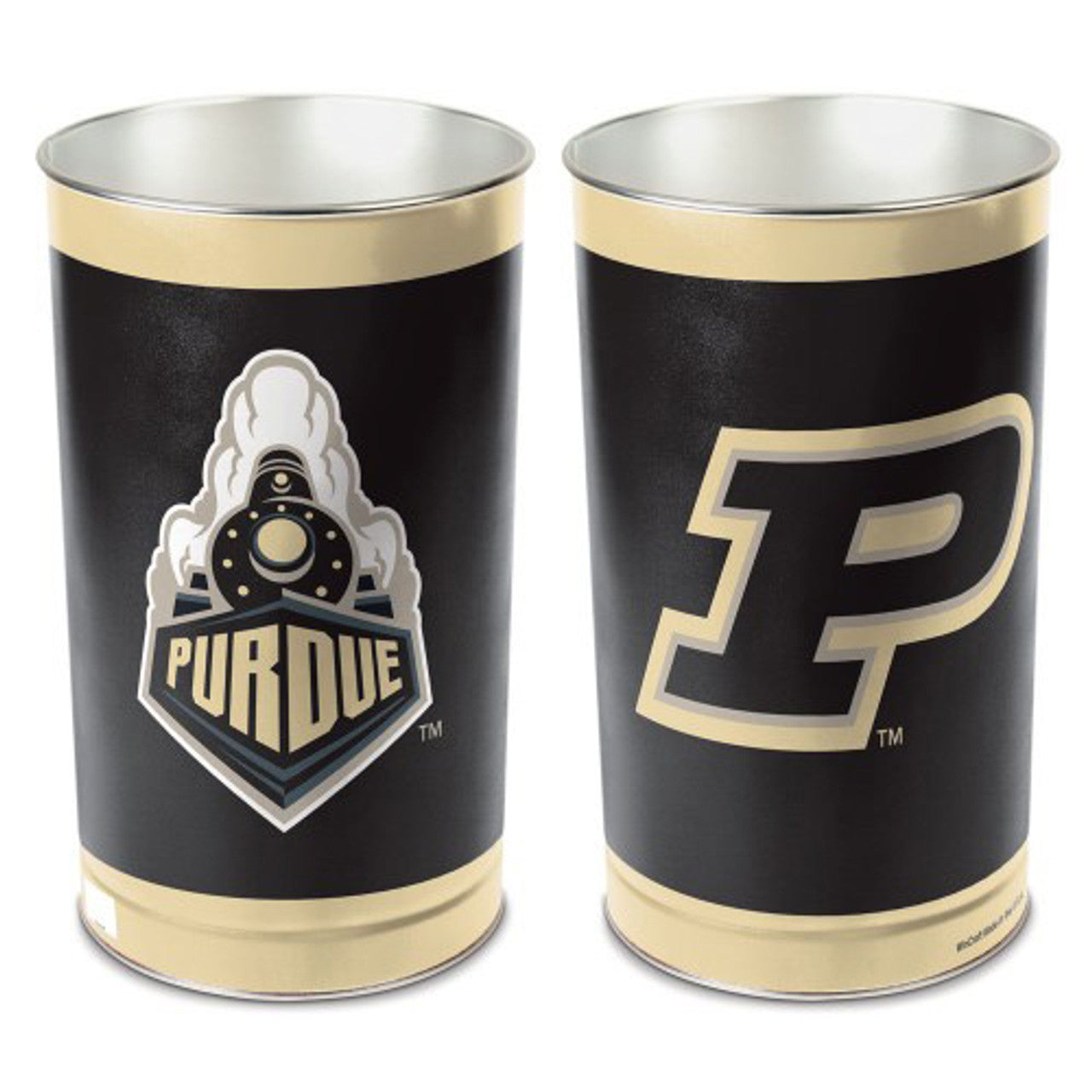 Purdue Boilermakers Wastebasket 15 Inch - Sports Collectibles, Sports Memorabilia, Sports Fan Shop, Sports Gifts