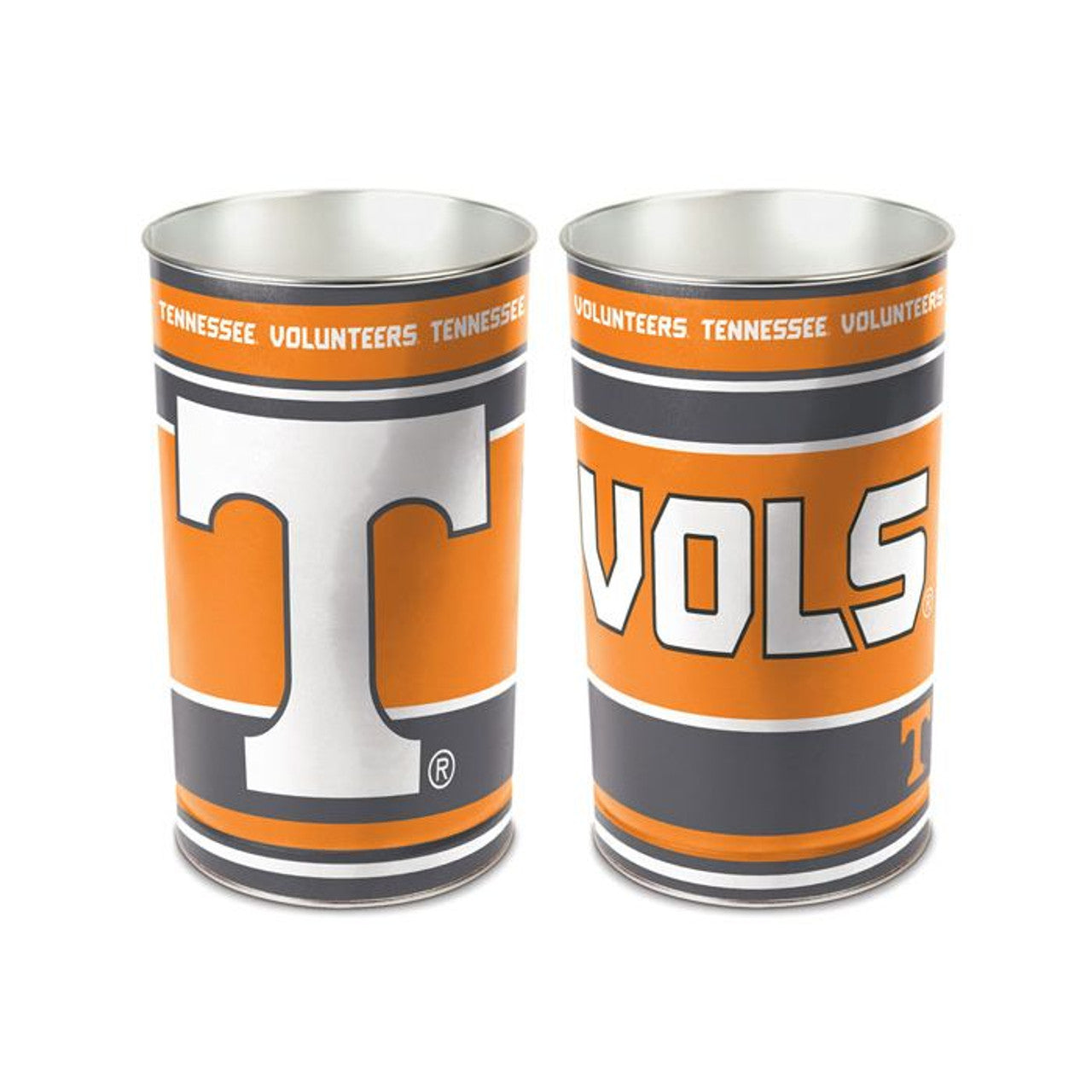 Tennessee Volunteers Wastebasket 15 Inch - Sports Collectibles, Sports Memorabilia, Sports Fan Shop, Sports Gifts