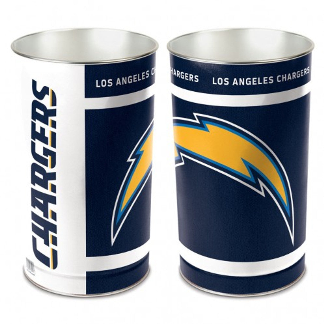 Los Angeles Chargers Wastebasket 15 Inch - Sports Collectibles, Sports Memorabilia, Sports Fan Shop, Sports Gifts