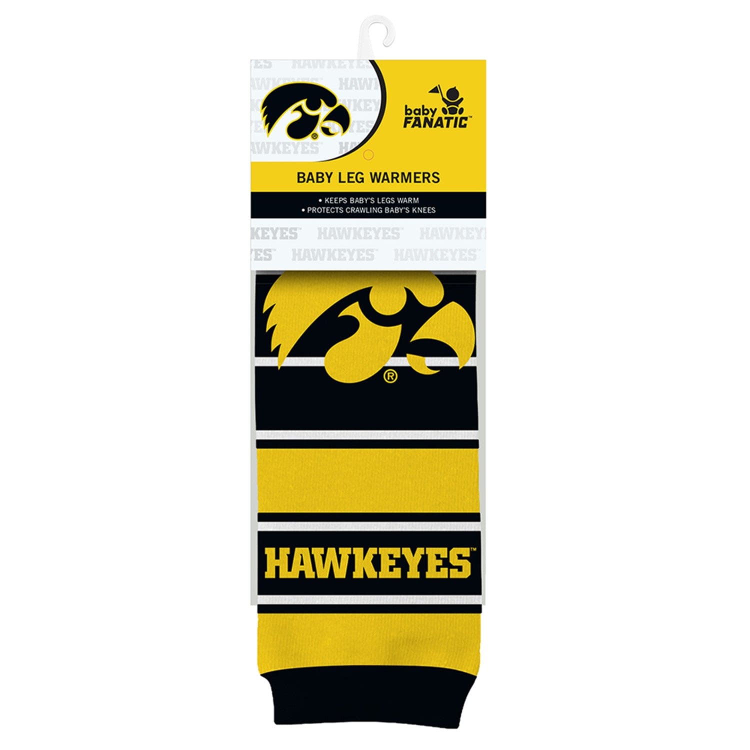 Iowa Hawkeyes Infant Leg Warmers - Sports Gifts, Sports Memorabilia, Sports Collectibles, Fan Shop