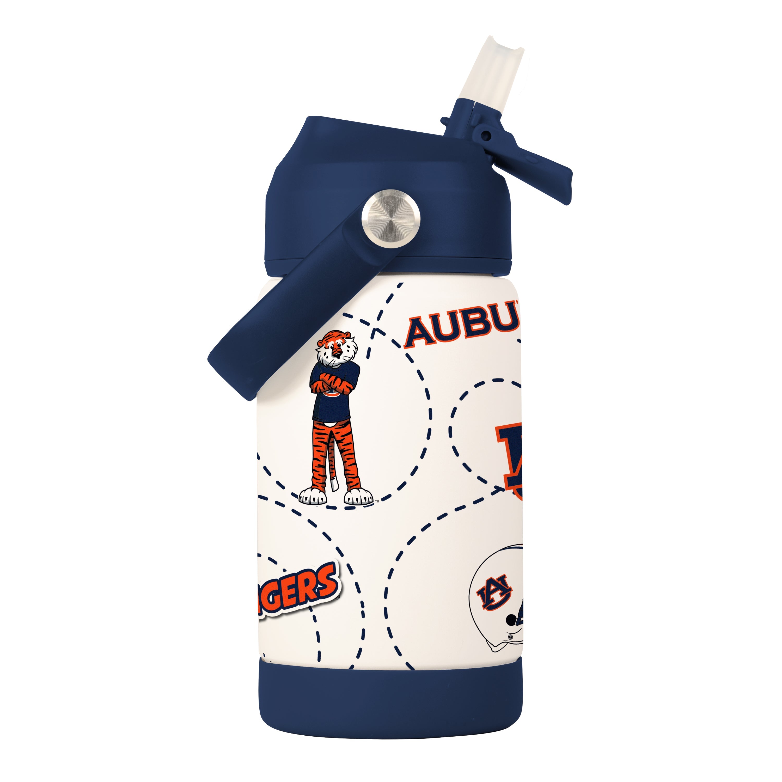 Auburn 12oz Mascot SS Kids Bottle