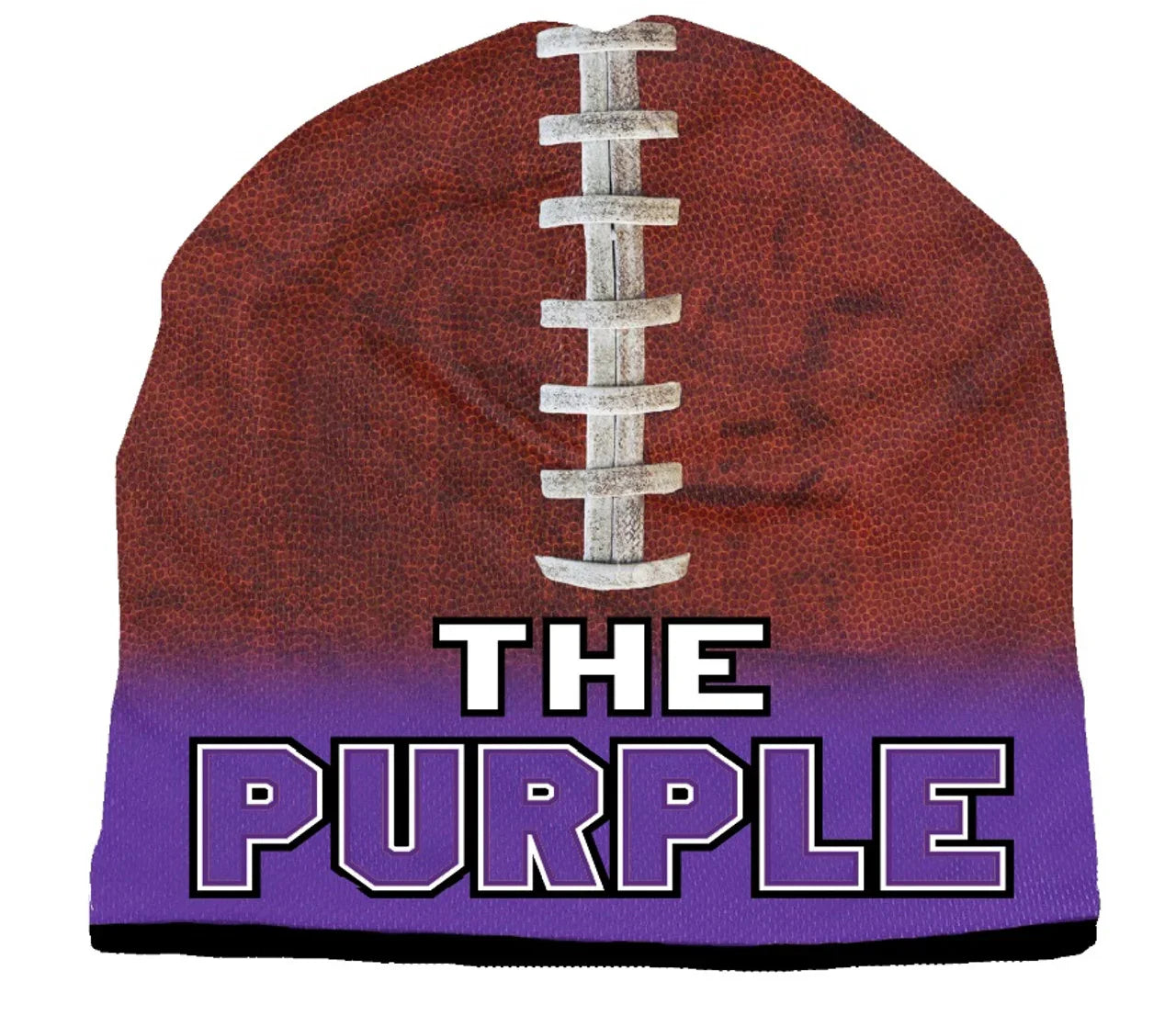 The Purple Beanie - Sublimated Football (CDG) - 757 Sports Collectibles