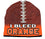 I Bleed Beanie - Sublimated Football - Orange (CDG) - 757 Sports Collectibles