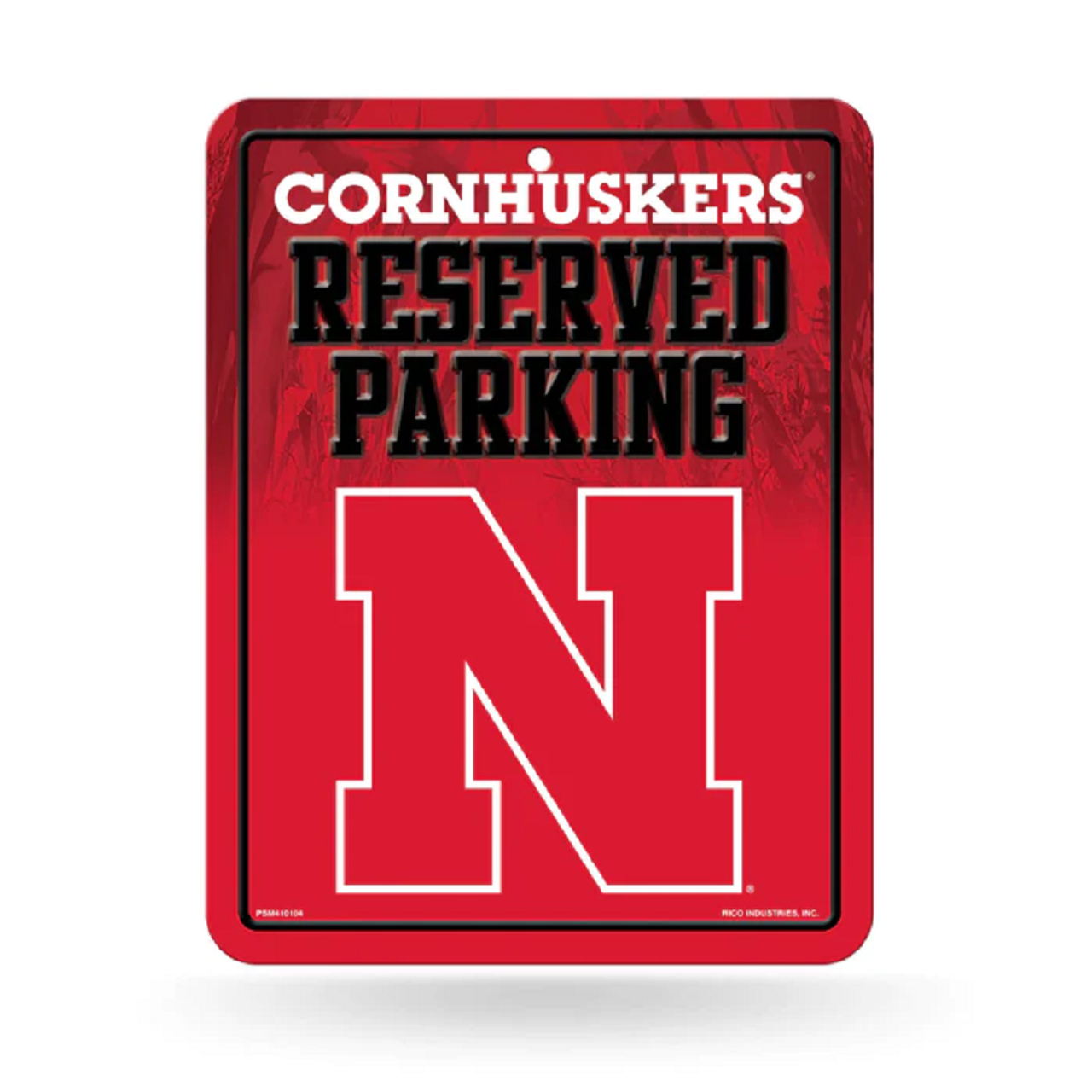 Nebraska Cornhuskers Sign Metal Parking - Sports Collectibles, Sports Memorabilia, Sports Fan Shop, Sports Gifts