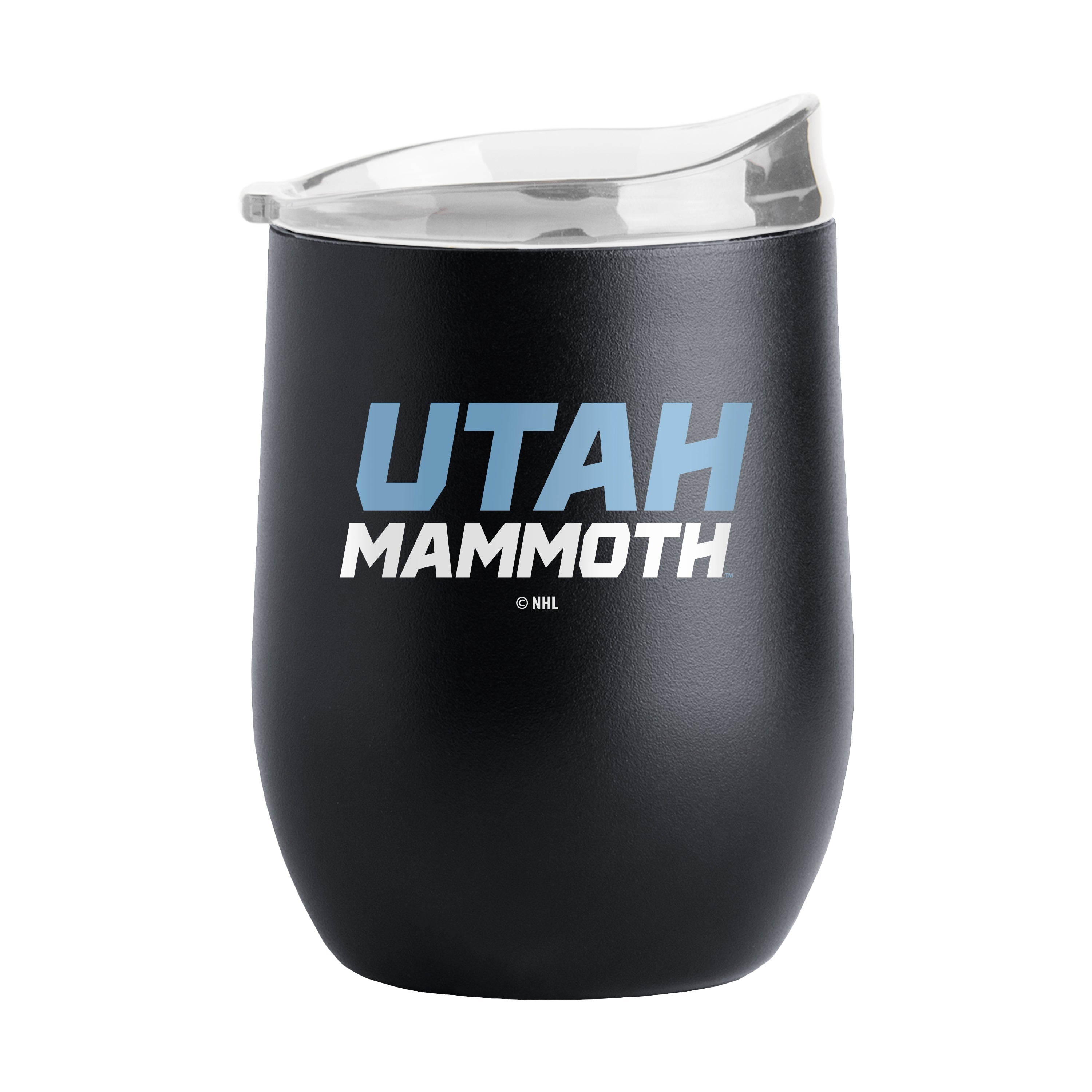Utah Mammoth 16oz Flipside Powder Coat Curved Bev - Sports Gifts, Sports Memorabilia, Sports Collectibles, Fan Shop