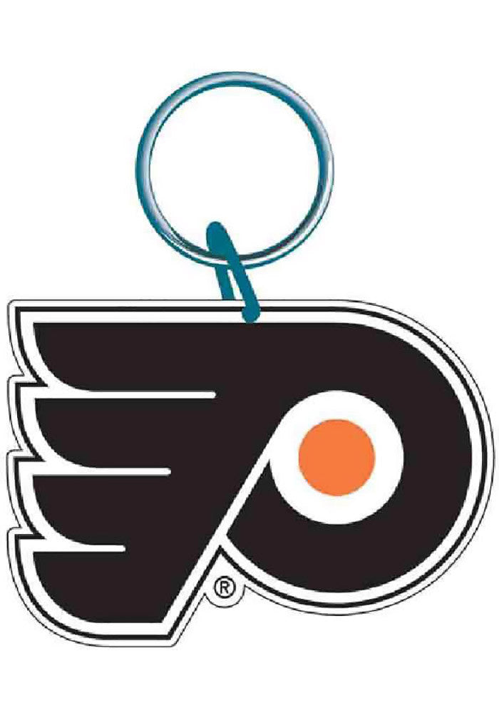 Philadelphia Flyers Acrylic Logo Keychain - Sports Collectibles, Sports Memorabilia, Sports Fan Shop, Sports Gifts