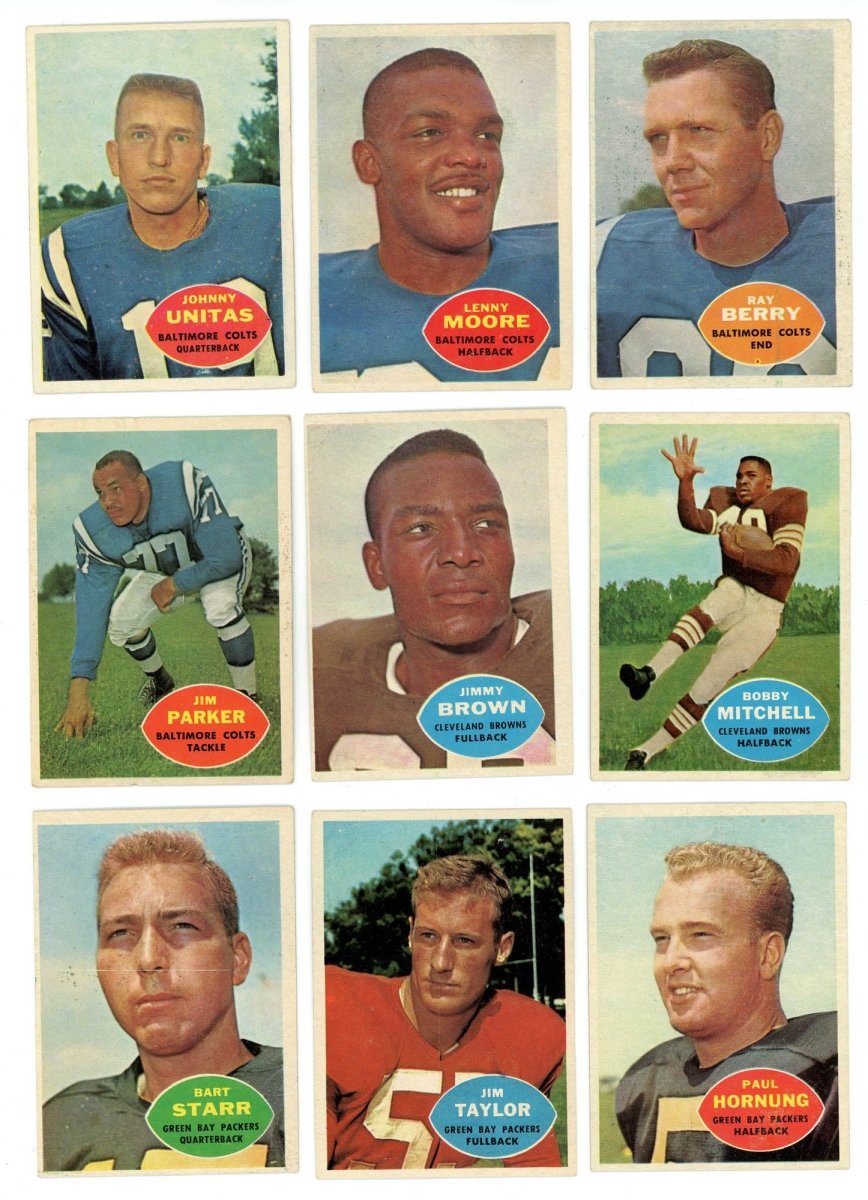 1960 TOPPS FOOTBALL COMPLETE SET BREAK – 4 CARDS PER BOX! 1 HOFER IN EVERY BOX! - Sports Gifts, Sports Memorabilia, Sports Collectibles, Fan Shop
