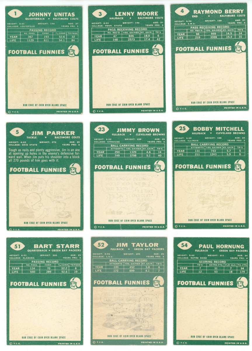 1960 TOPPS FOOTBALL COMPLETE SET BREAK – 4 CARDS PER BOX! 1 HOFER IN EVERY BOX! - Sports Gifts, Sports Memorabilia, Sports Collectibles, Fan Shop