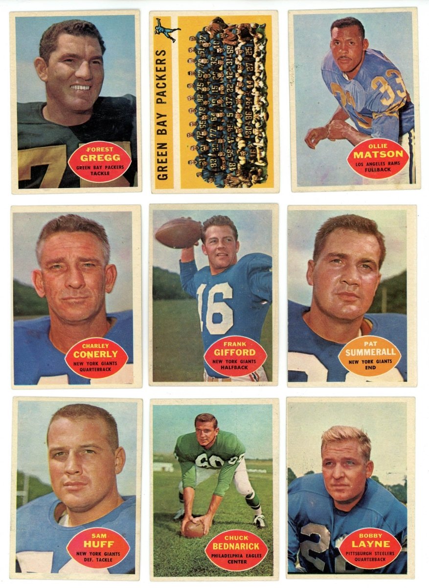 1960 TOPPS FOOTBALL COMPLETE SET BREAK – 4 CARDS PER BOX! 1 HOFER IN EVERY BOX! - Sports Gifts, Sports Memorabilia, Sports Collectibles, Fan Shop
