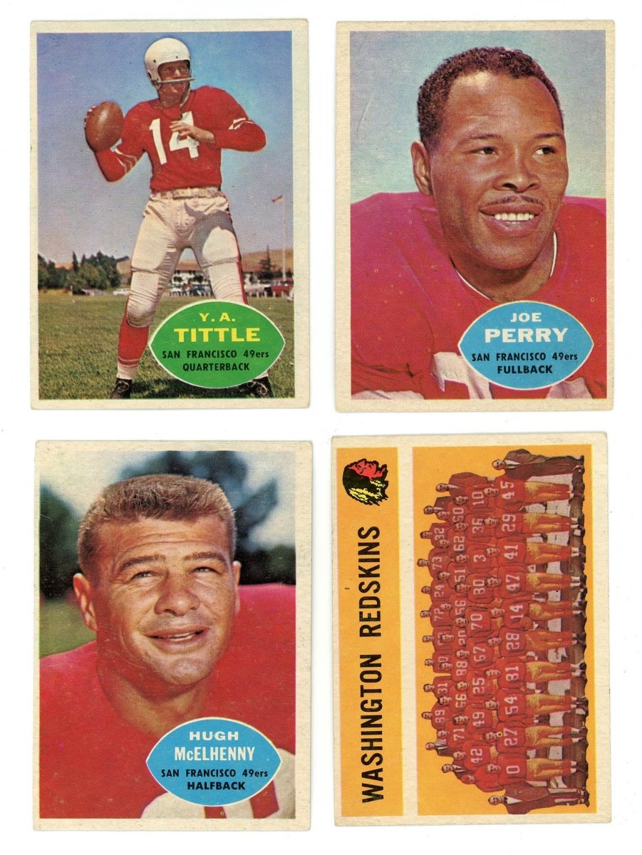 1960 TOPPS FOOTBALL COMPLETE SET BREAK – 4 CARDS PER BOX! 1 HOFER IN EVERY BOX! - Sports Gifts, Sports Memorabilia, Sports Collectibles, Fan Shop