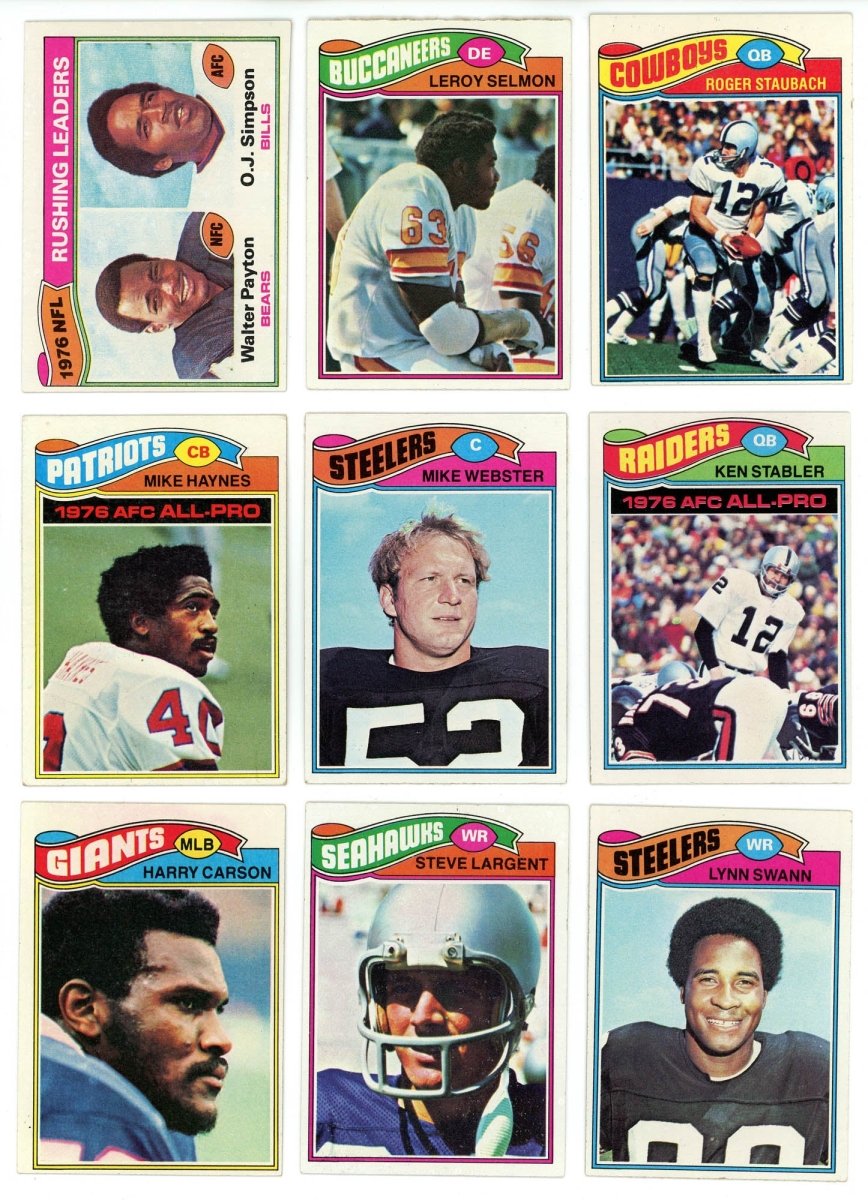 1977 TOPPS FOOTBALL COMPLETE SET BREAK - 19 CARDS PER BOX! 2 HOFERS PER BOX! - Sports Gifts, Sports Memorabilia, Sports Collectibles, Fan Shop