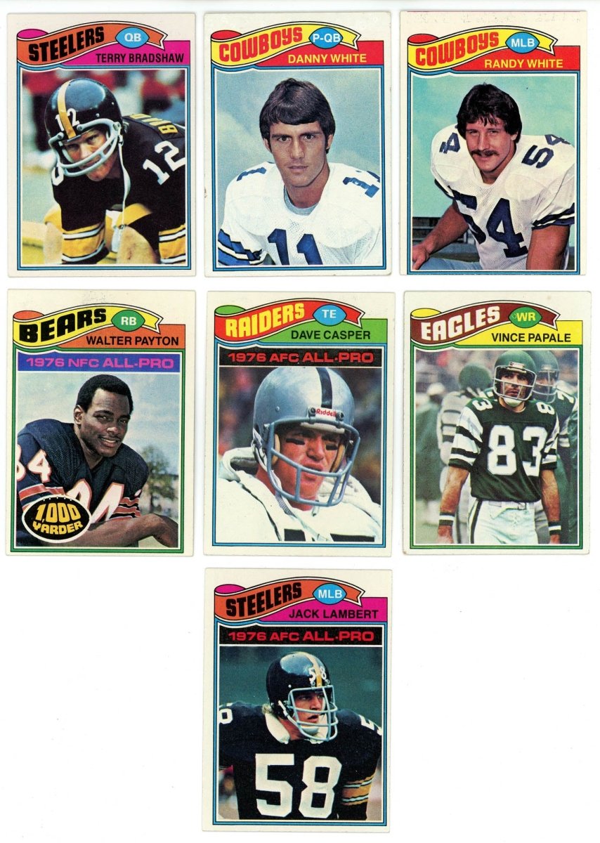 1977 TOPPS FOOTBALL COMPLETE SET BREAK - 19 CARDS PER BOX! 2 HOFERS PER BOX! - Sports Gifts, Sports Memorabilia, Sports Collectibles, Fan Shop