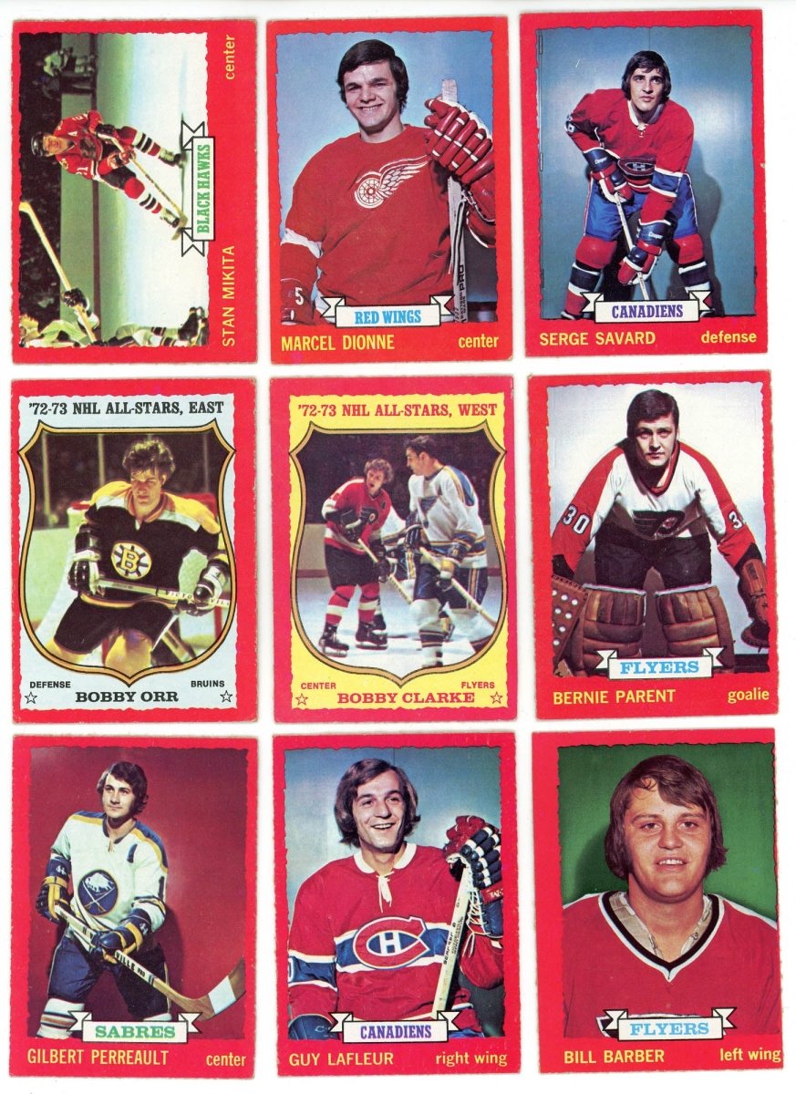 1973-74 O-PEE-CHEE HOCKEY COMPLETE SET BREAK - 14 CARDS PER BOX! 2 HOFERS PER BOX! - Sports Gifts, Sports Memorabilia, Sports Collectibles, Fan Shop