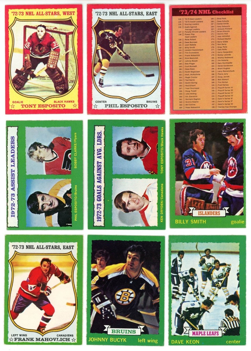 1973-74 O-PEE-CHEE HOCKEY COMPLETE SET BREAK - 14 CARDS PER BOX! 2 HOFERS PER BOX! - Sports Gifts, Sports Memorabilia, Sports Collectibles, Fan Shop