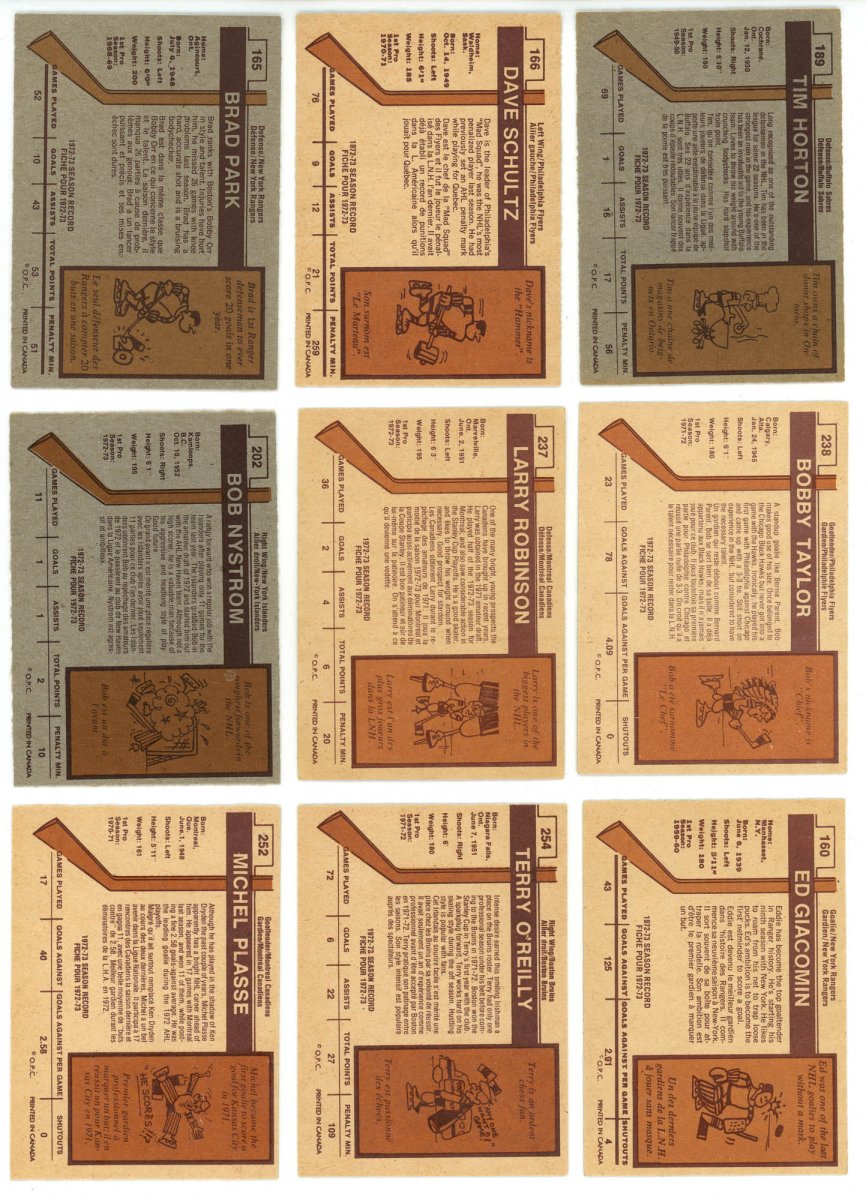 1973-74 O-PEE-CHEE HOCKEY COMPLETE SET BREAK - 14 CARDS PER BOX! 2 HOFERS PER BOX! - Sports Gifts, Sports Memorabilia, Sports Collectibles, Fan Shop