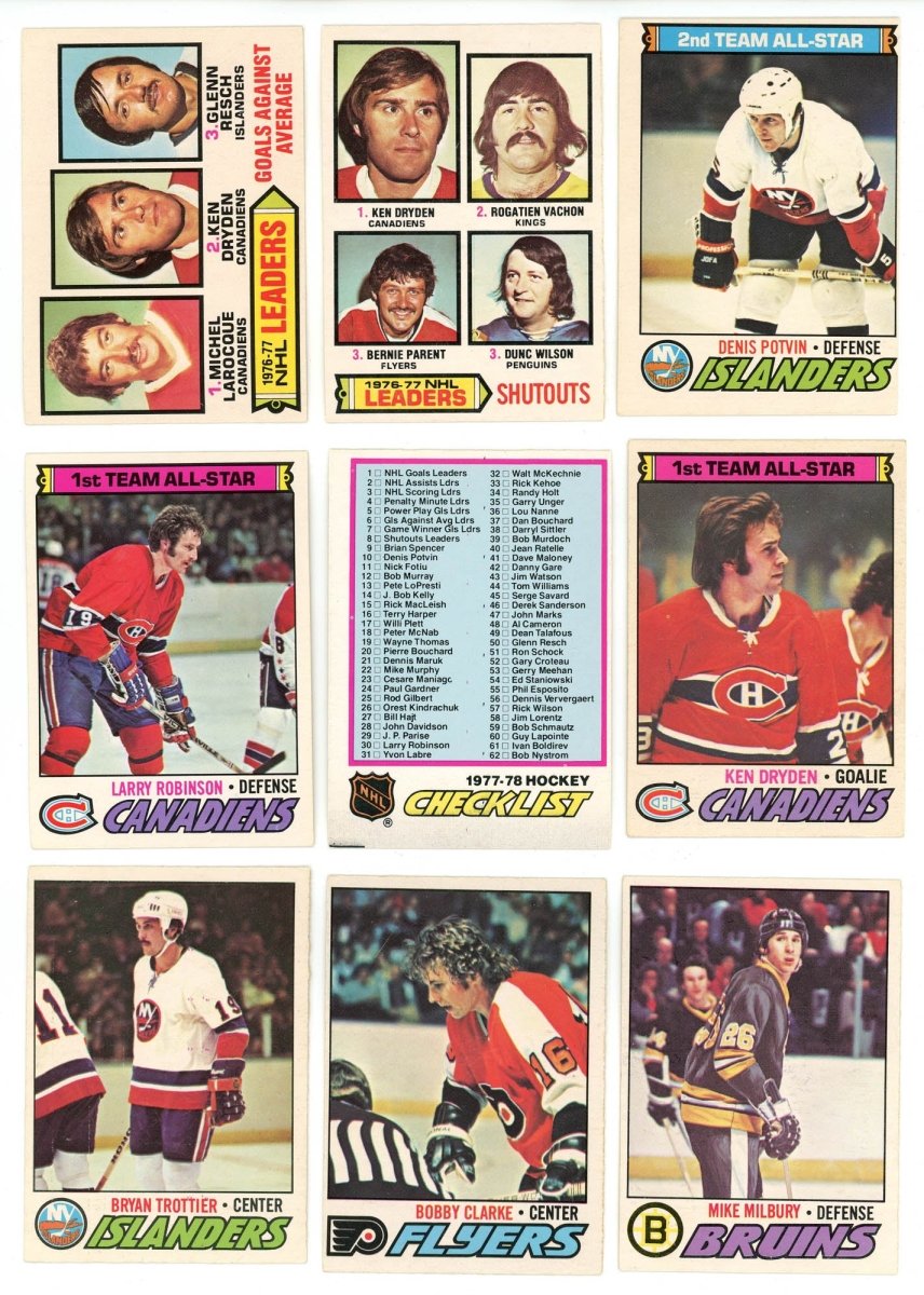 1977-78 O-PEE-CHEE HOCKEY COMPLETE SET BREAK - 18 CARDS PER BOX! 2 HOFERS PER BOX! - Sports Gifts, Sports Memorabilia, Sports Collectibles, Fan Shop