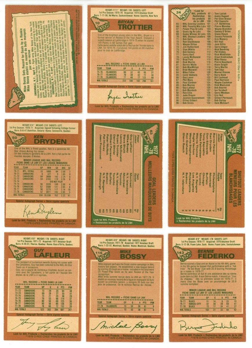 1978-79 O-PEE-CHEE HOCKEY COMPLETE SET BREAK - 15 CARDS PER BOX! 2 HOFERS PER BOX! - Sports Gifts, Sports Memorabilia, Sports Collectibles, Fan Shop