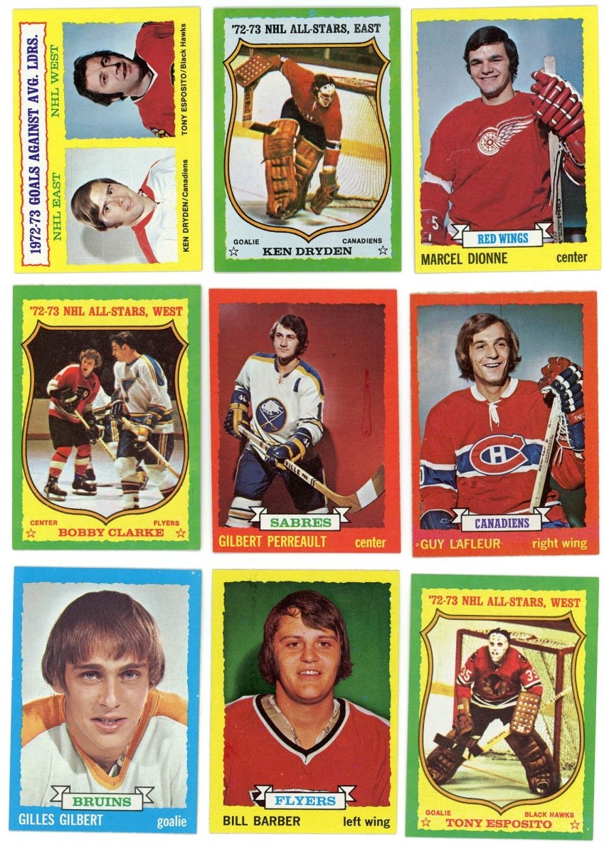 1973-74 TOPPS HOCKEY COMPLETE SET BREAK - 9 CARDS PER BOX! 1-2 HOFERS PER BOX! - Sports Gifts, Sports Memorabilia, Sports Collectibles, Fan Shop