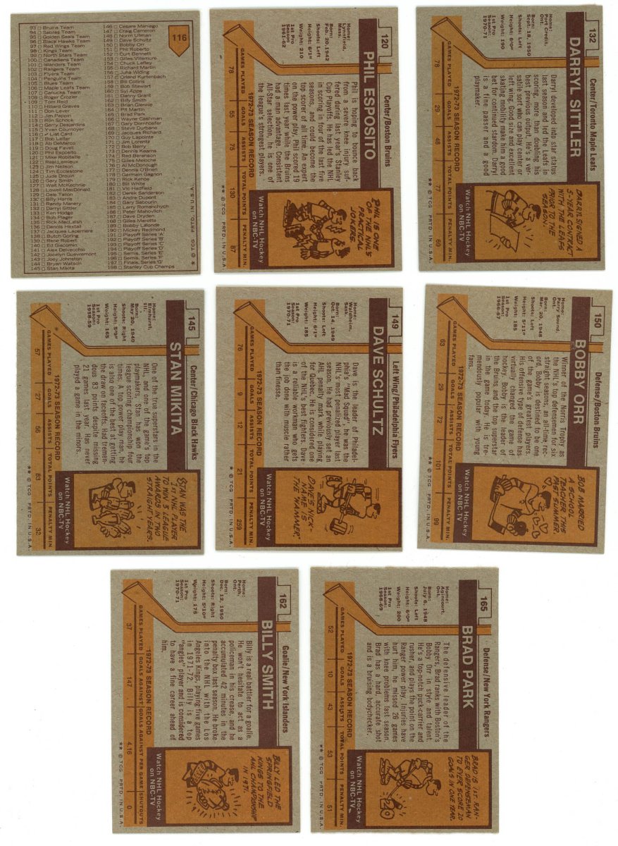 1973-74 TOPPS HOCKEY COMPLETE SET BREAK - 9 CARDS PER BOX! 1-2 HOFERS PER BOX! - Sports Gifts, Sports Memorabilia, Sports Collectibles, Fan Shop