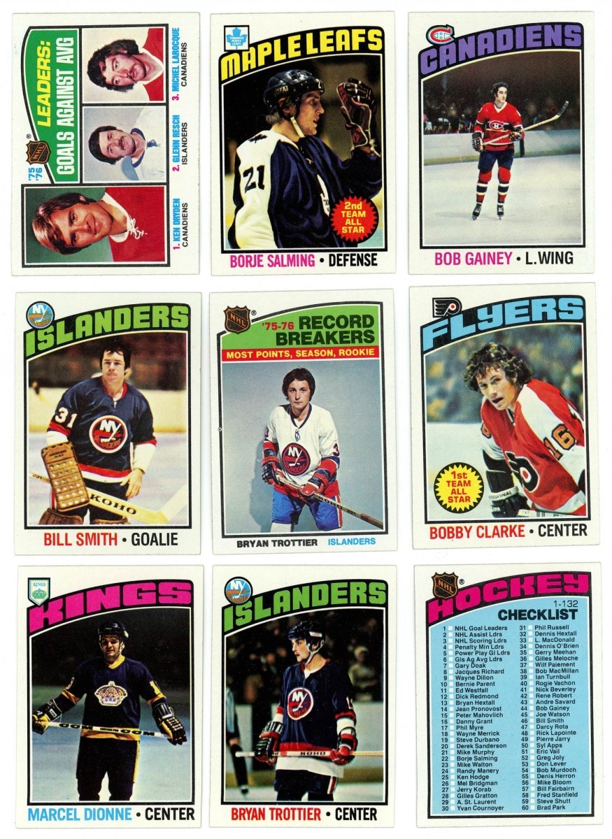 1976-77 TOPPS HOCKEY COMPLETE SET BREAK - 12 CARDS PER BOX! 2 HOFERS IN EVERY BOX! - Sports Gifts, Sports Memorabilia, Sports Collectibles, Fan Shop