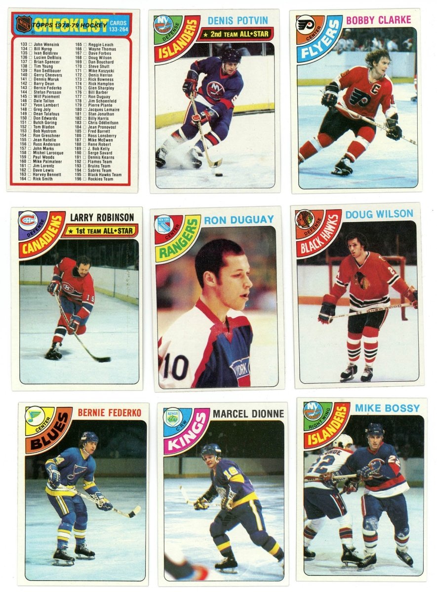 1978-79 TOPPS HOCKEY COMPLETE SET BREAK - 12 CARDS PER BOX! 2 HOFERS IN EVERY BOX! - Sports Gifts, Sports Memorabilia, Sports Collectibles, Fan Shop