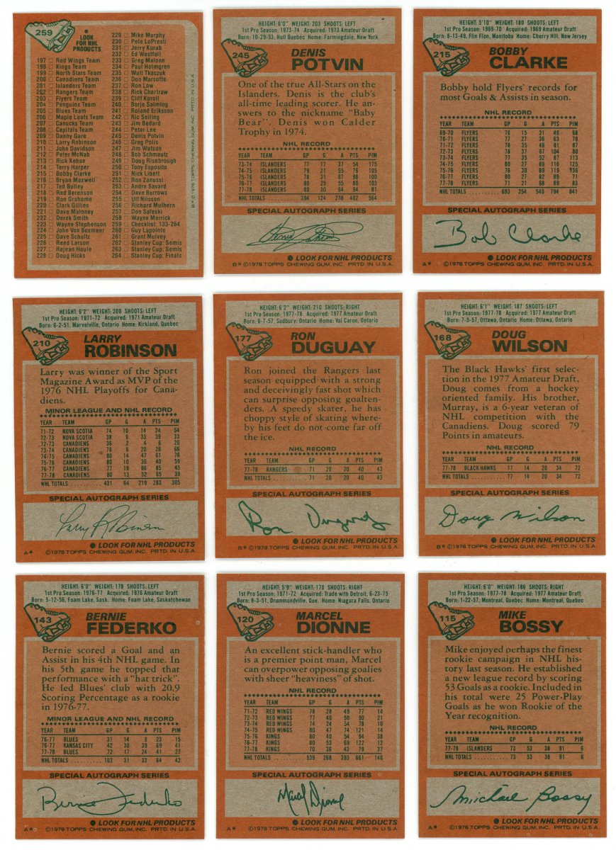 1978-79 TOPPS HOCKEY COMPLETE SET BREAK - 12 CARDS PER BOX! 2 HOFERS IN EVERY BOX! - Sports Gifts, Sports Memorabilia, Sports Collectibles, Fan Shop