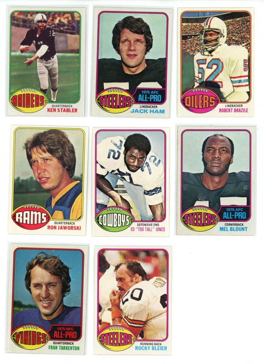 1976 TOPPS FOOTBALL COMPLETE SET BREAK - 17 CARDS PER BOX! (2) HOFERS PER BOX! - Sports Gifts, Sports Memorabilia, Sports Collectibles, Fan Shop