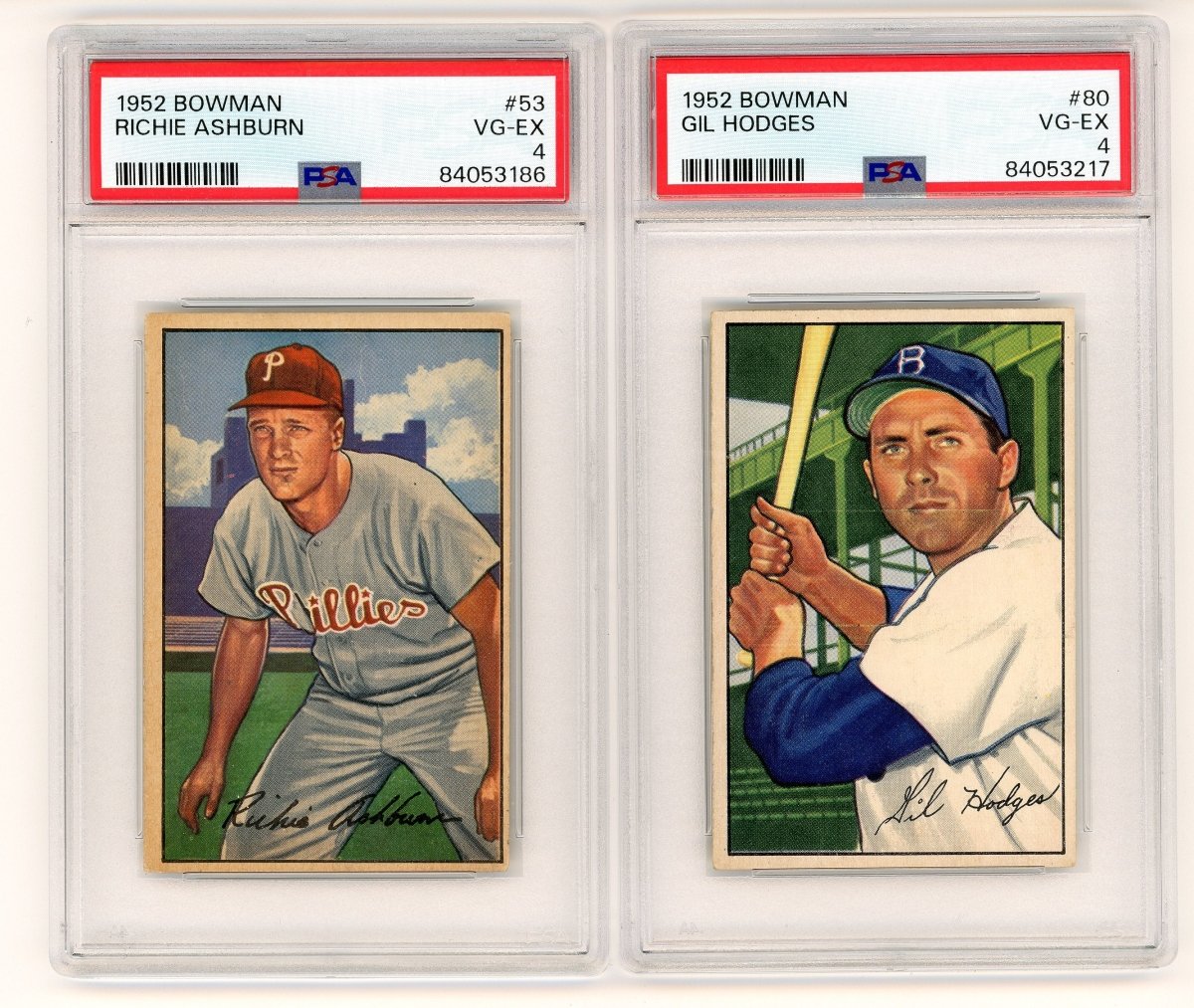 1952 BOWMAN BASEBALL COMPLETE GRADED SET BREAK - 2 GRADED CARDS PER BOX! - Sports Gifts, Sports Memorabilia, Sports Collectibles, Fan Shop
