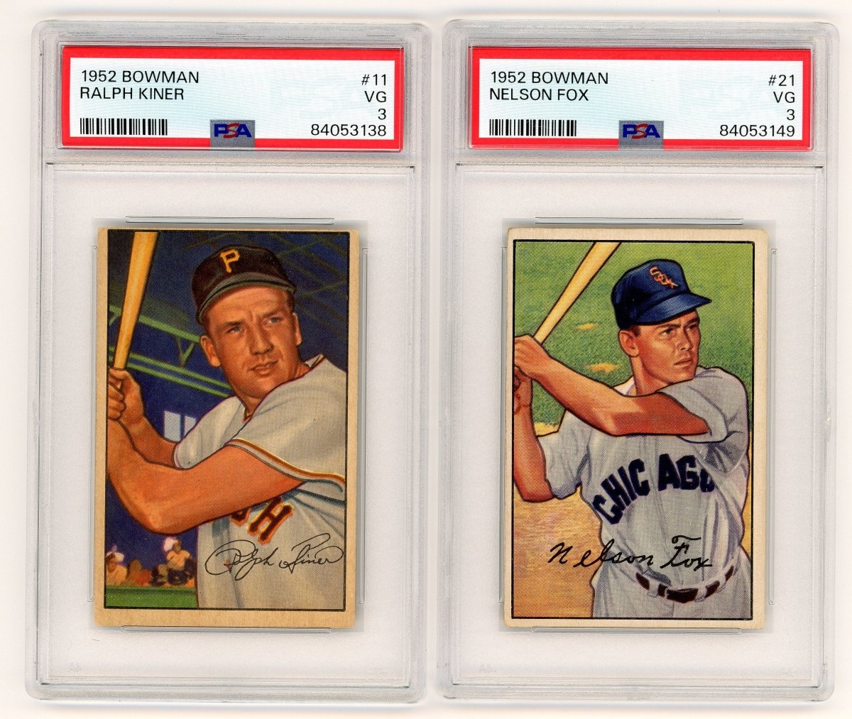 1952 BOWMAN BASEBALL COMPLETE GRADED SET BREAK - 2 GRADED CARDS PER BOX! - Sports Gifts, Sports Memorabilia, Sports Collectibles, Fan Shop