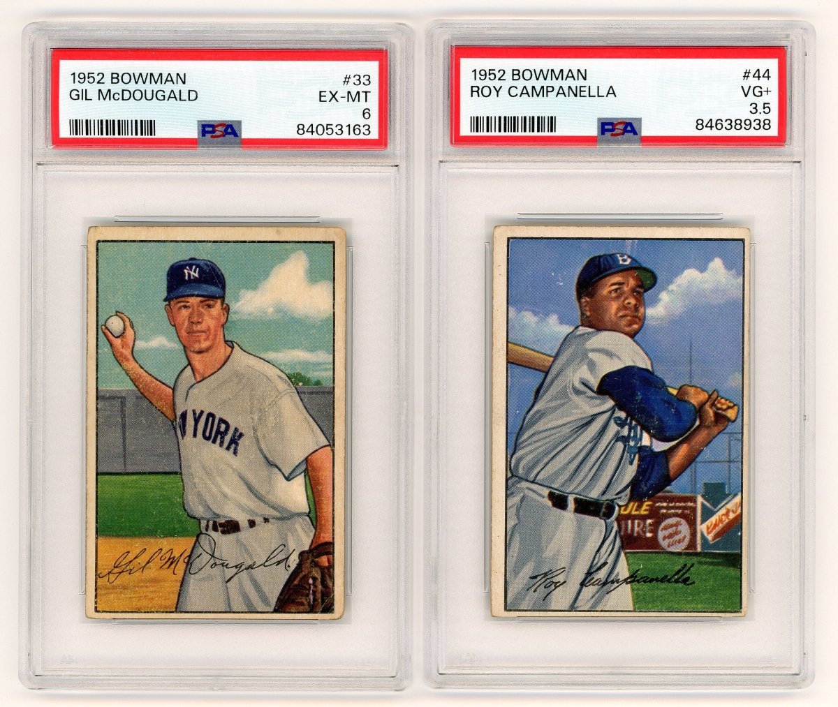1952 BOWMAN BASEBALL COMPLETE GRADED SET BREAK - 2 GRADED CARDS PER BOX! - Sports Gifts, Sports Memorabilia, Sports Collectibles, Fan Shop