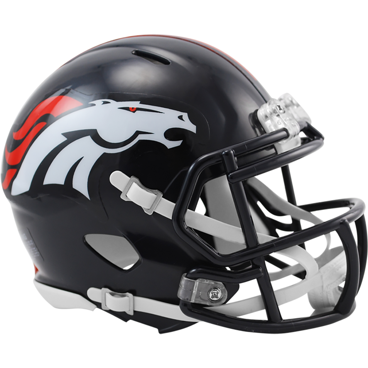 Denver Broncos NFL Riddell Speed Revolution Mini-Helmet - Sports Collectibles, Sports Memorabilia, Sports Fan Shop, Sports Gifts