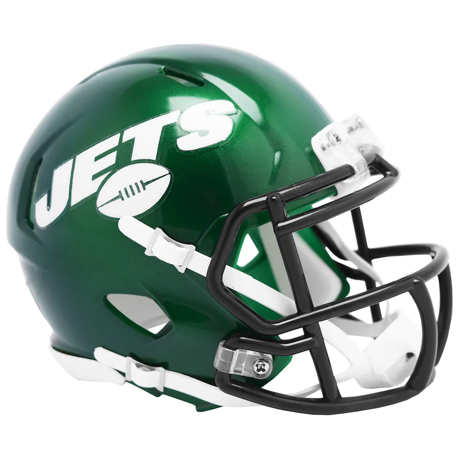New York Jets NFL Riddell Speed Revolution Mini-Helmet - Sports Collectibles, Sports Memorabilia, Sports Fan Shop, Sports Gifts
