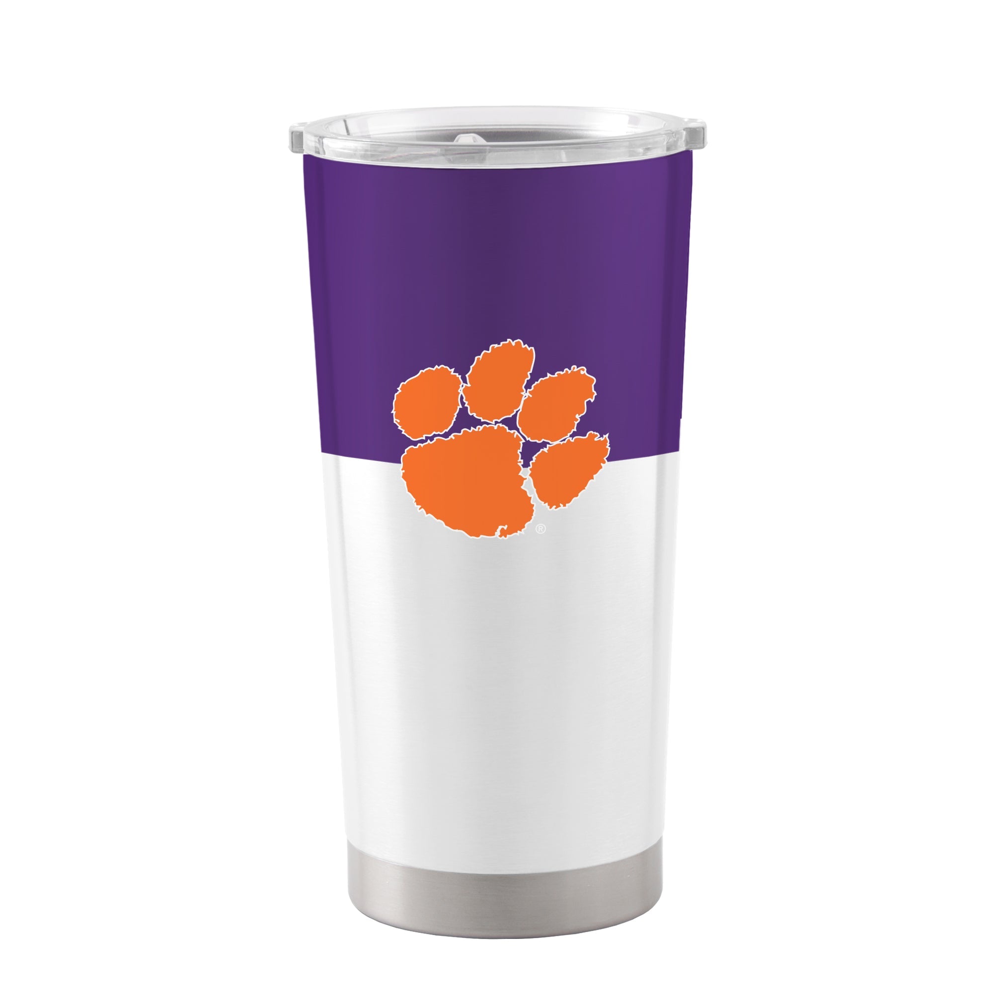 Clemson 20oz Colorblock Stainless Tumbler
