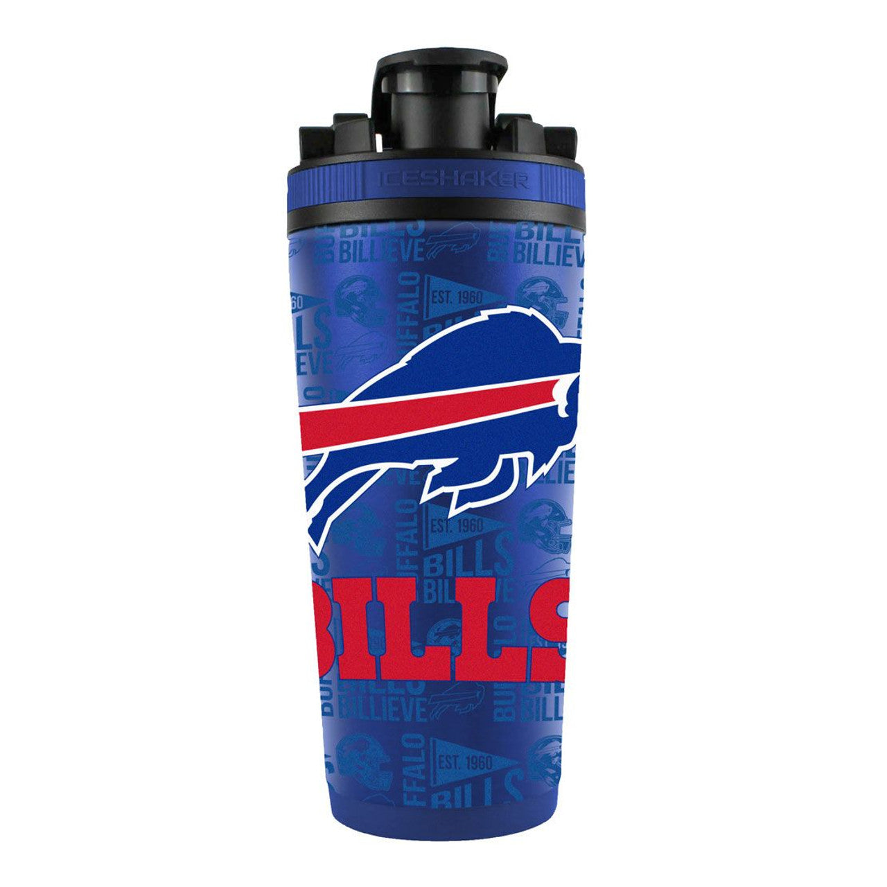 Buffalo Bills Ice Shaker 26oz Stainless Steel - Sports Collectibles, Sports Memorabilia, Sports Fan Shop, Sports Gifts