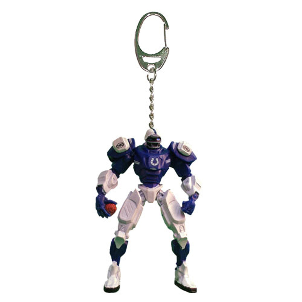 Indianapolis Colts Keychain Fox Robot 3 Inch Mini Cleatus CO - Sports Collectibles, Sports Memorabilia, Sports Fan Shop, Sports Gifts
