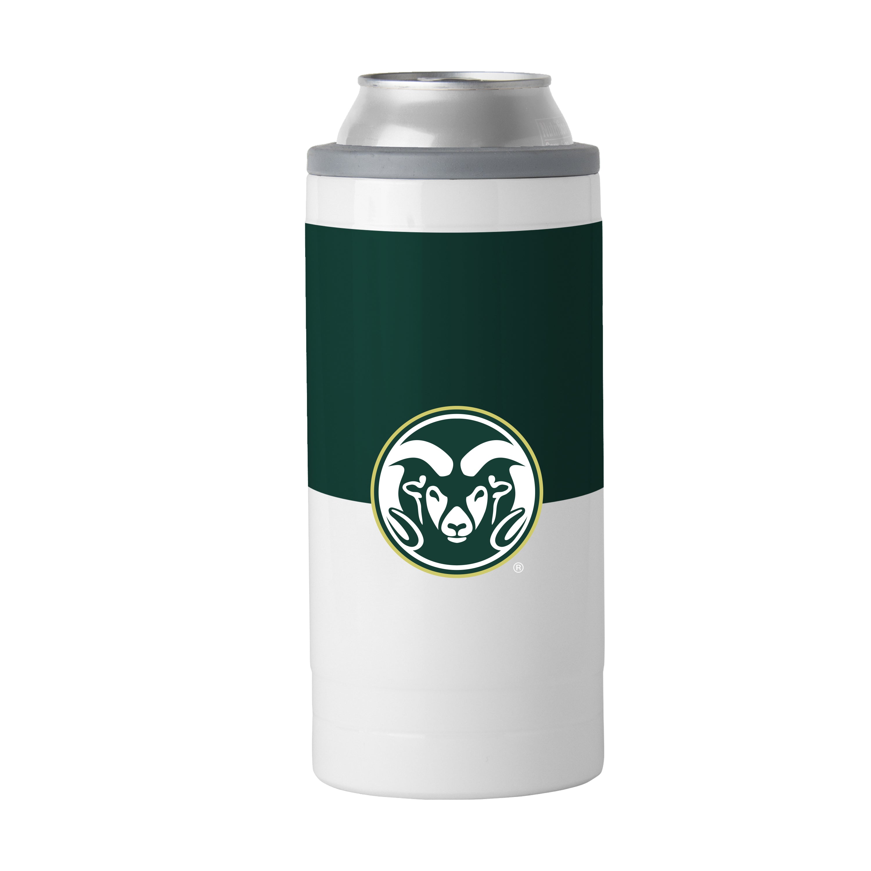 Colorado State 12oz Colorblock Slim Can Coolie