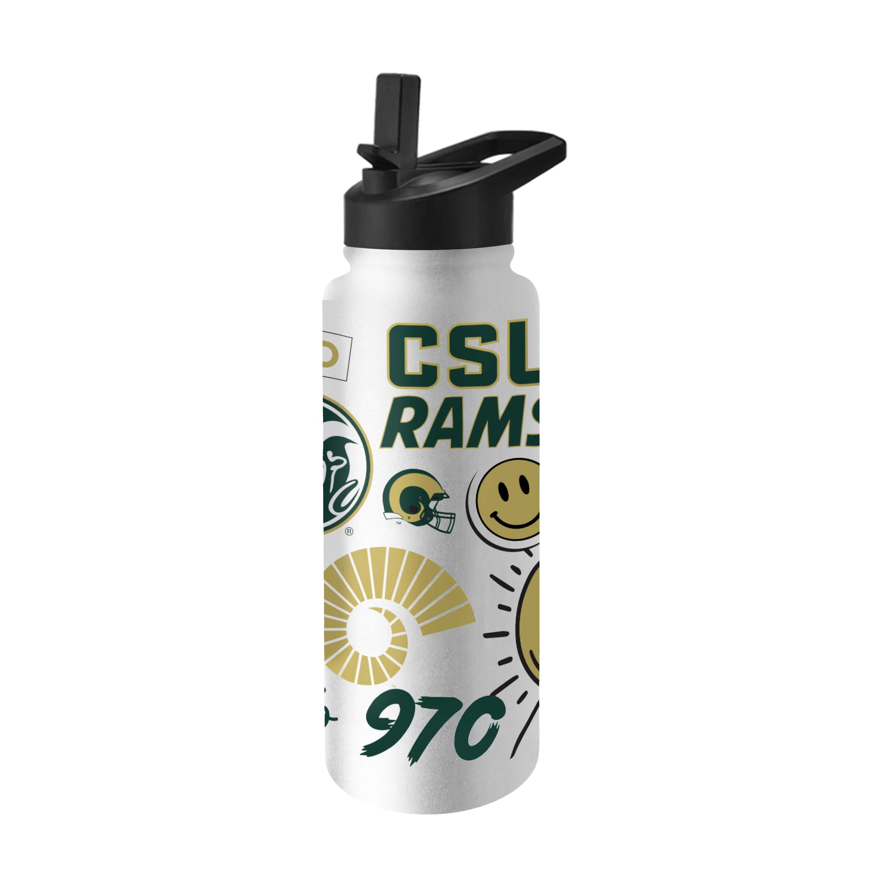 Colorado State 34oz Native Quencher Bottle