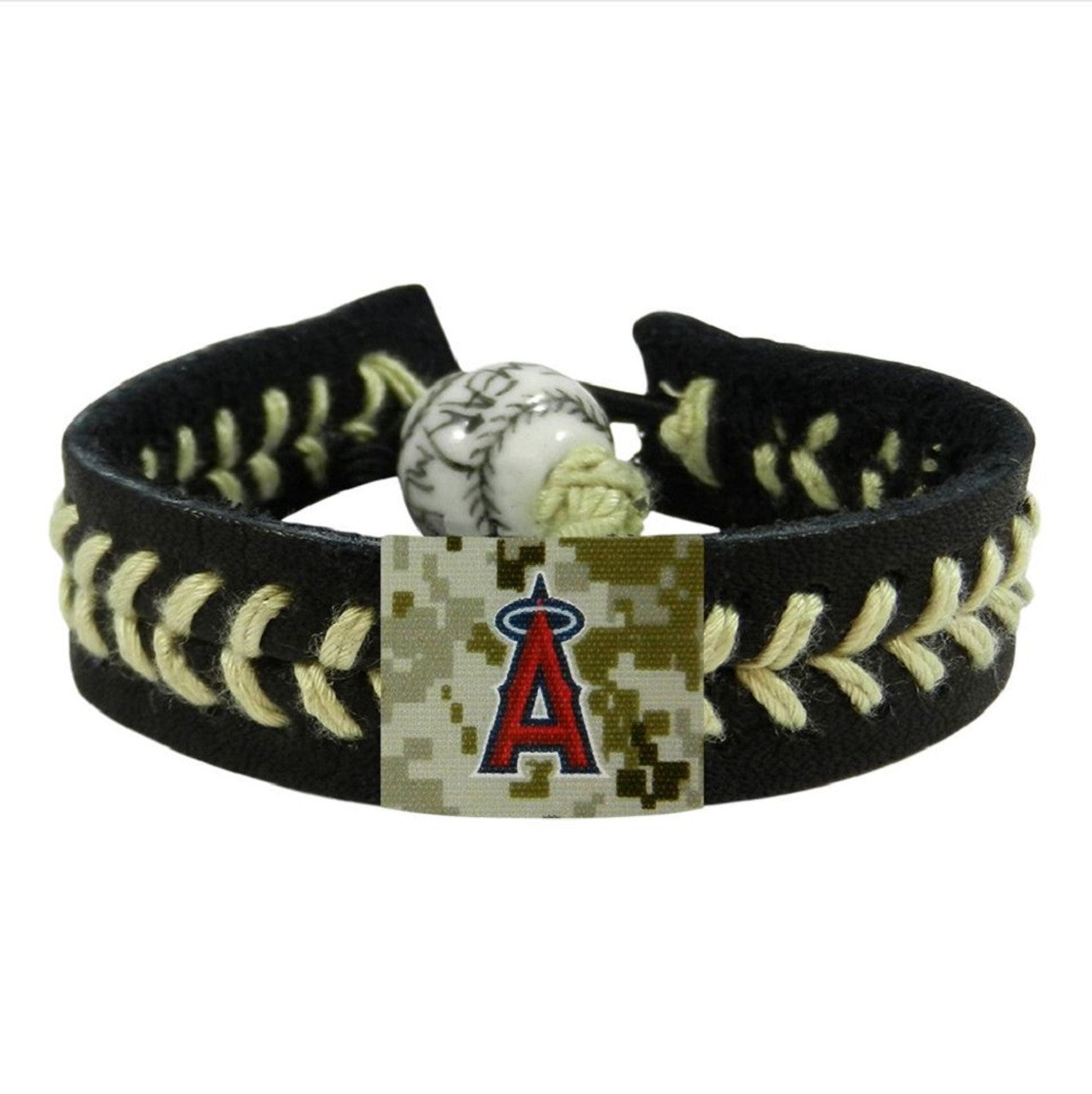 Los Angeles Angels Bracelet Team Color Baseball Camo CO - Sports Collectibles, Sports Memorabilia, Sports Fan Shop, Sports Gifts